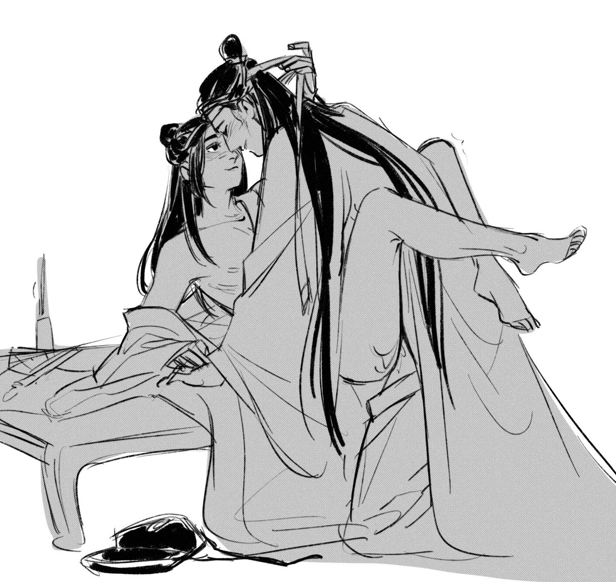 Grandmaster of demonic cultivation kiss