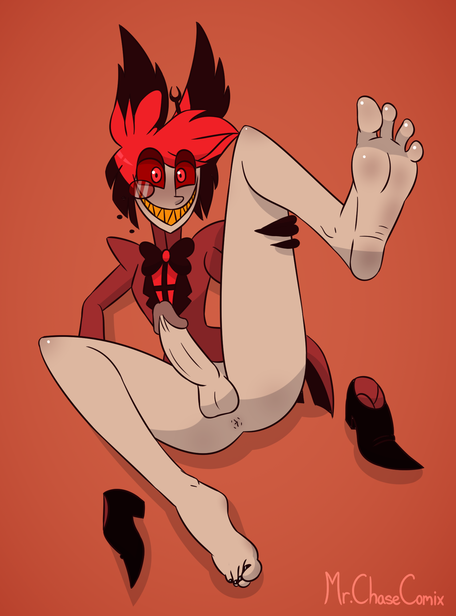 Post 3545914: Alastor Hazbin_Hotel Mr._Chase_Comix