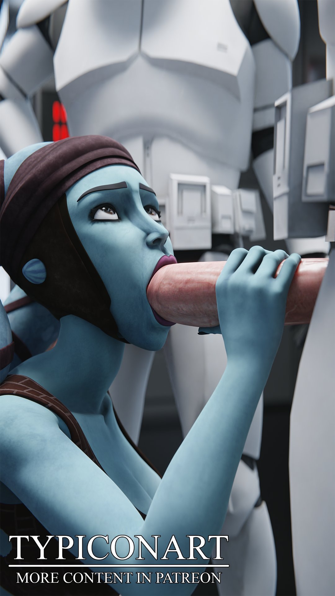 Aayla_Secura Clone_Wars Star_Wars Twi'lek Typiconart blender clone_trooper