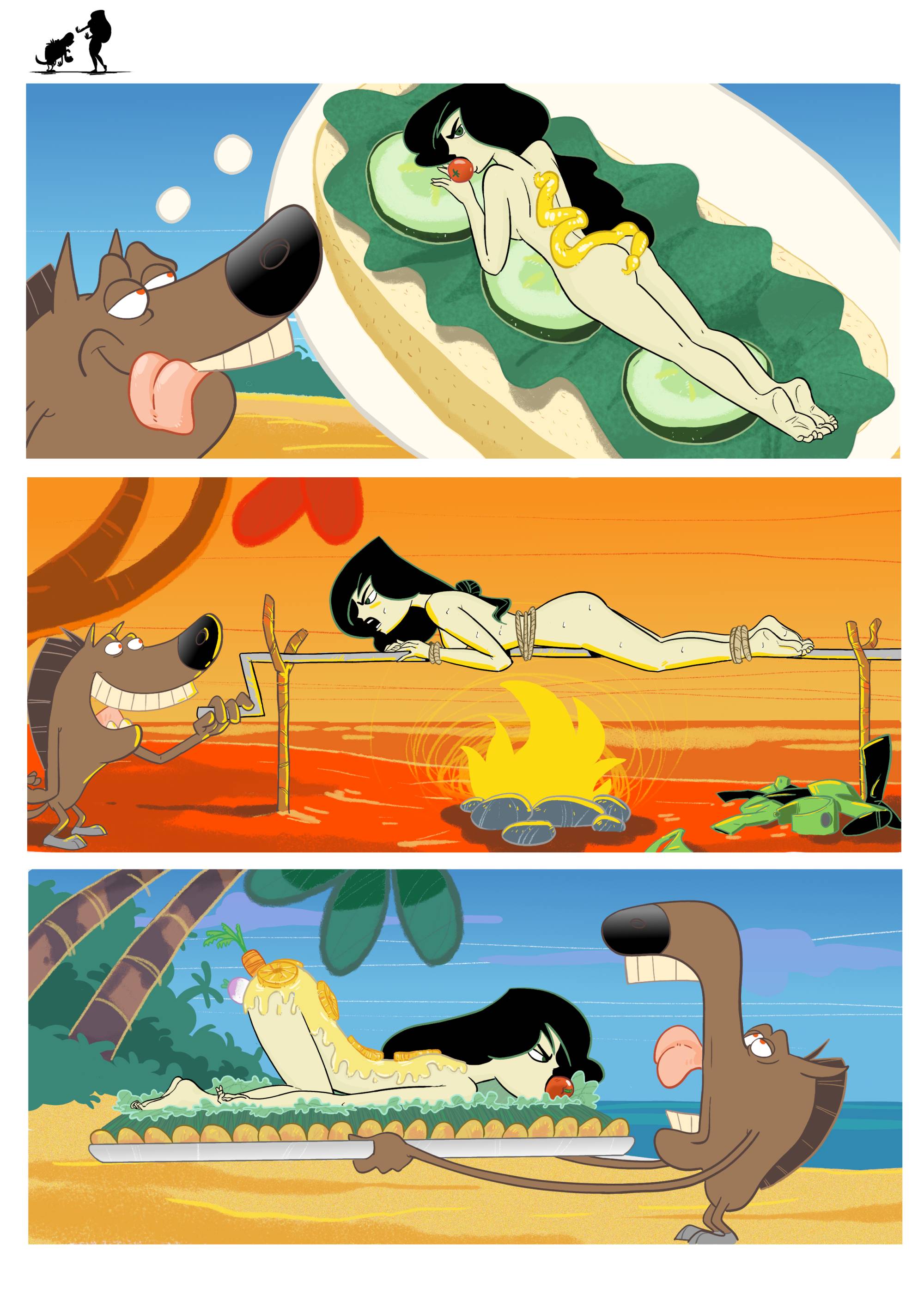 Zig and sharko Hentai Porn | Rule 34 App