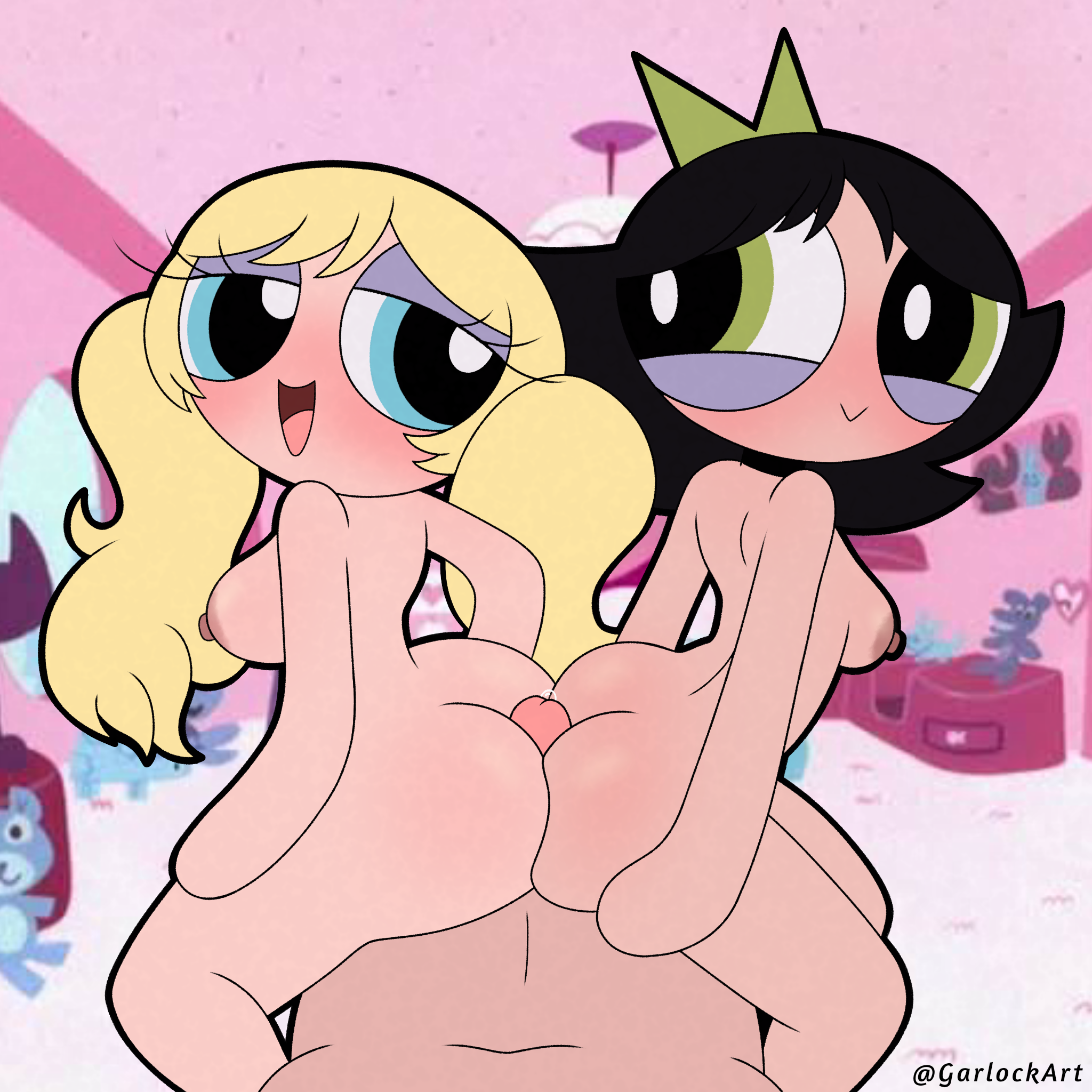 Bubbles Buttercup Garlock Powerpuff_Girls