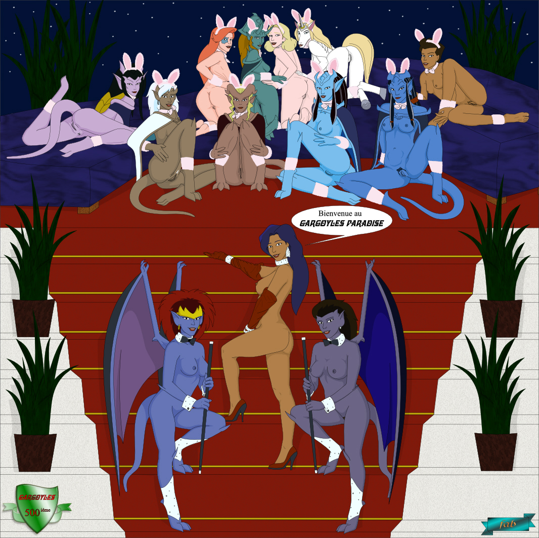 Angela Beth_Maza Delilah Demona Desdemona Elisa_Maza Fox_Xanatos Gargoyles Margot Obsidiana Ophelia_(gargoyles) Sora_(gargoyles) Turquesa Una_(gargoyles) fab