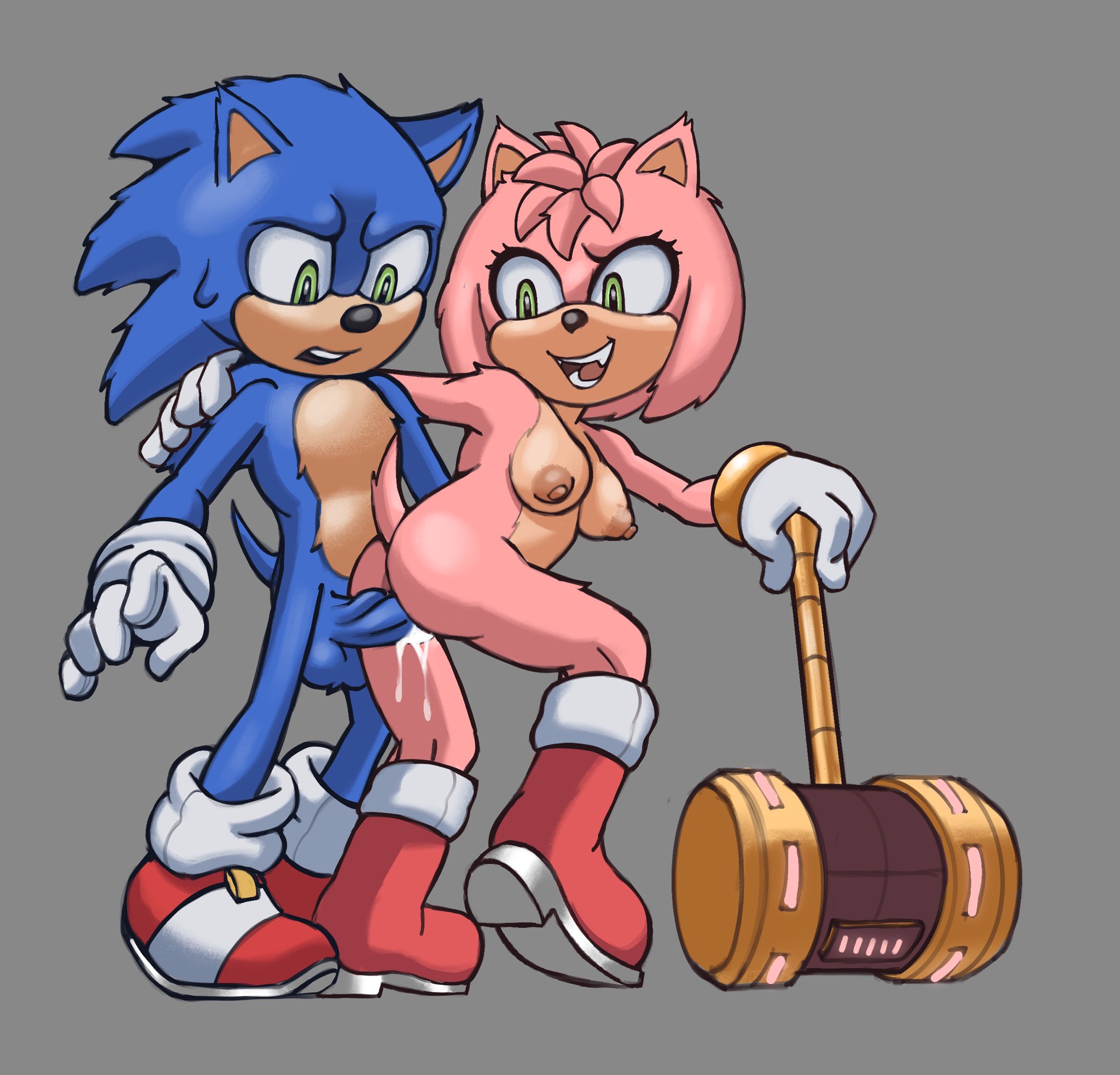 Amy_Rose Sonic_the_Hedgehog Sonic_the_Hedgehog_(film) Sonic_the_Hedgehog_(series) boobtardd