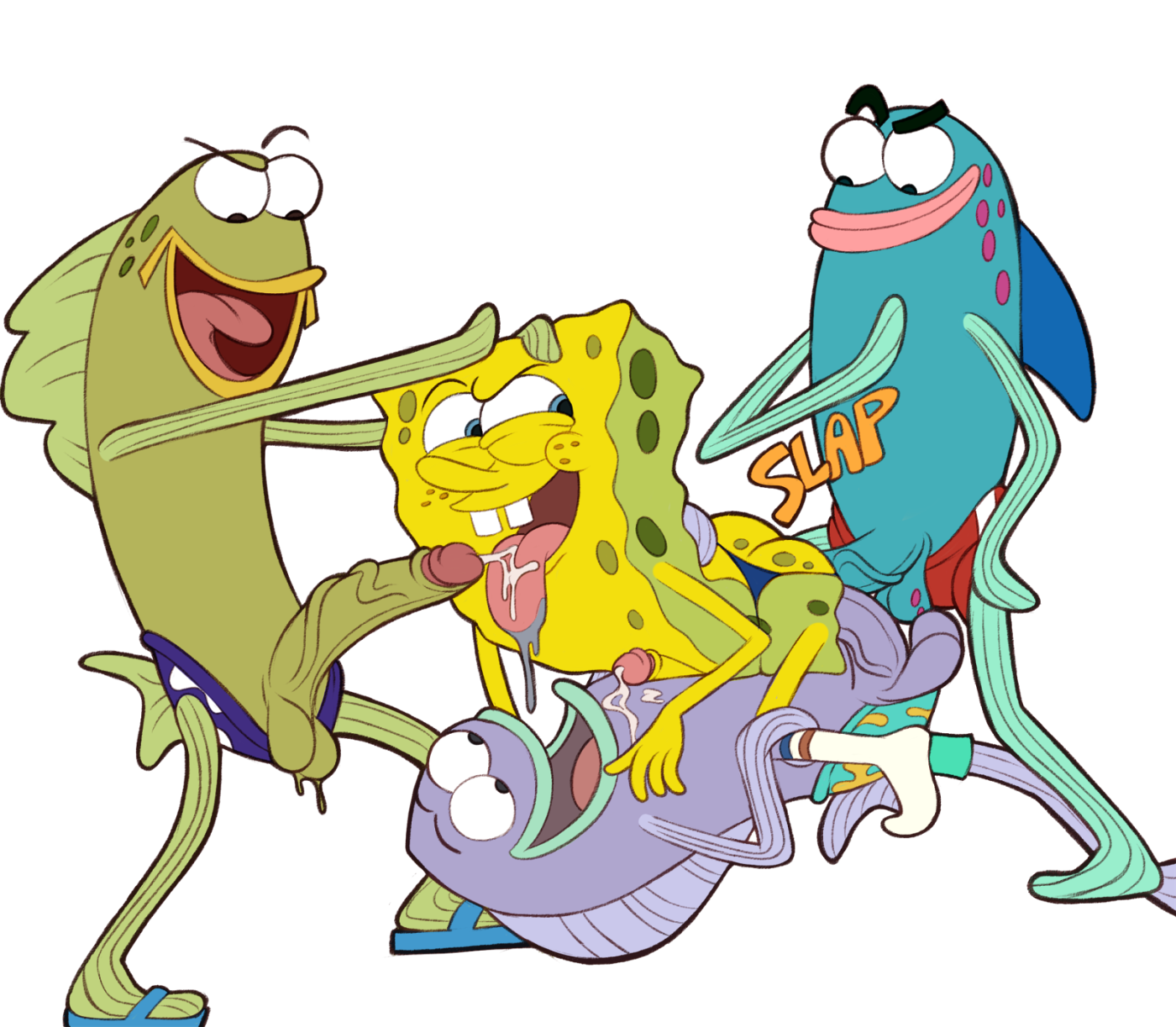 Post 4371555: iyumiblue SpongeBob_SquarePants SpongeBob_SquarePants_(series)