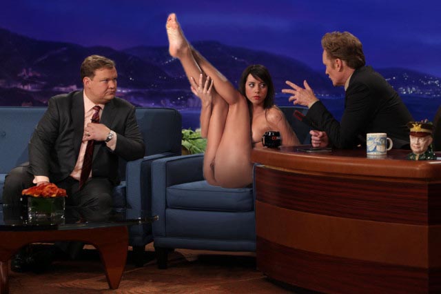 Post 1727656 Aubreyplaza Conanobrien Fakes Thetonightshow 7069