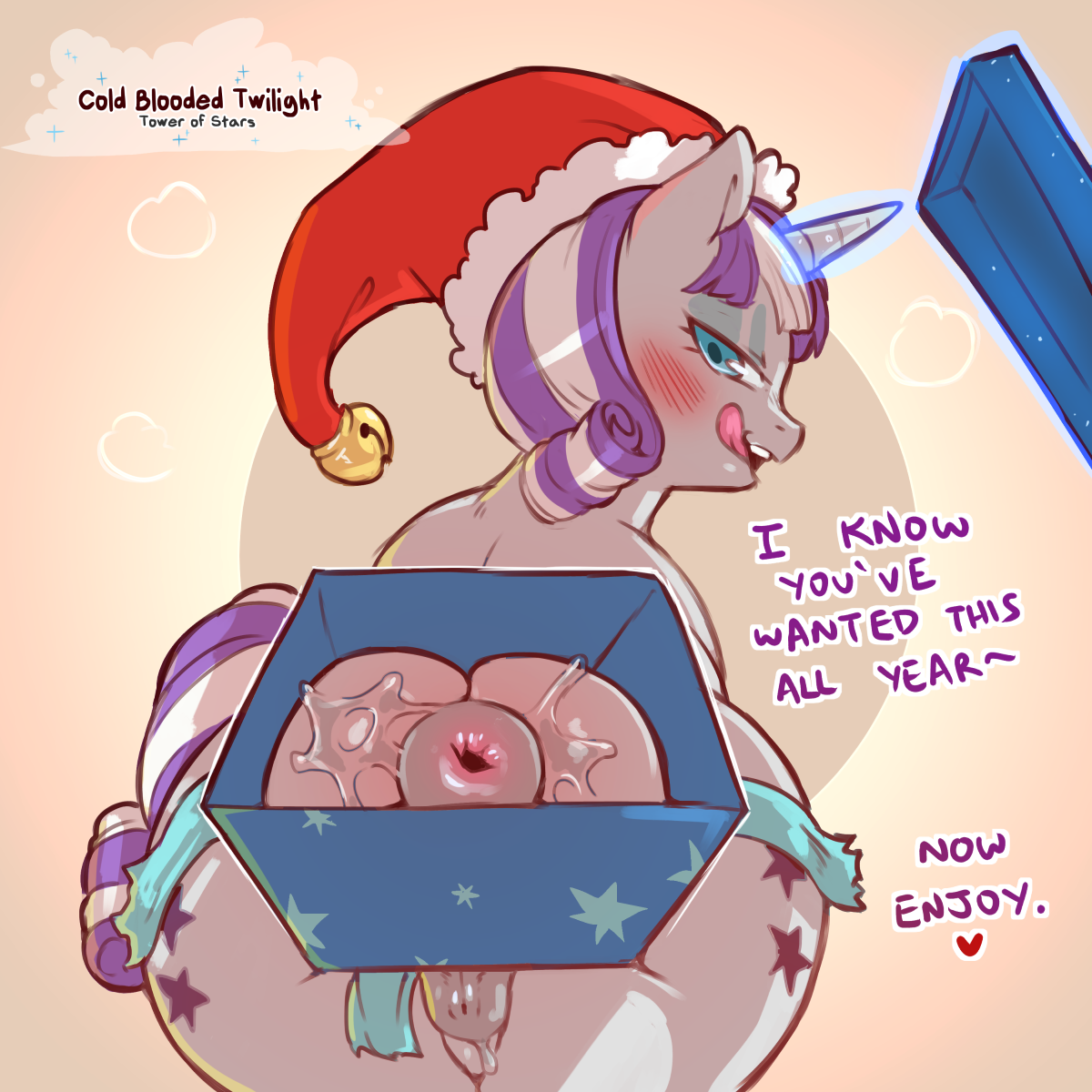 Christmas Friendship_is_Magic My_Little_Pony Twilight_Velvet cold-blooded-twilight