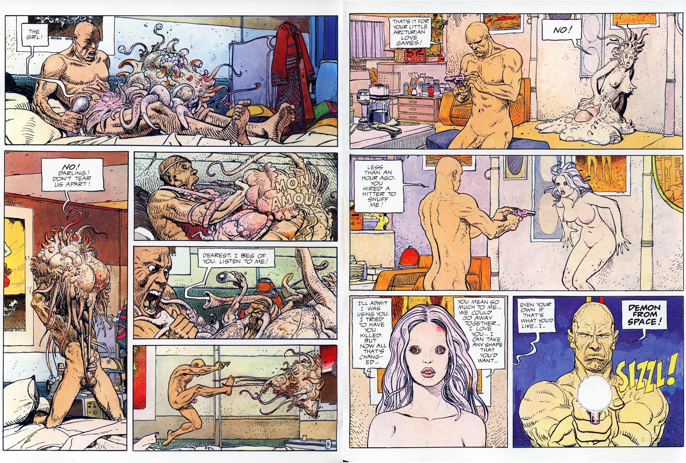 Post 802212: Jean_Giraud literature Moebius Pete_Club The_Long_Tomorrow
