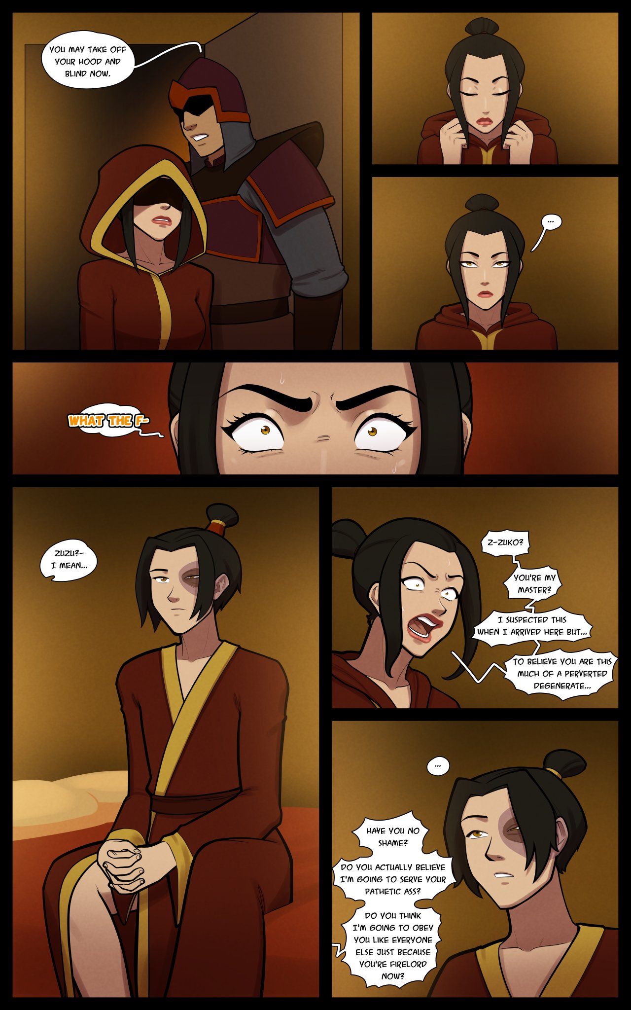 Avatar porn comic zuko and azula