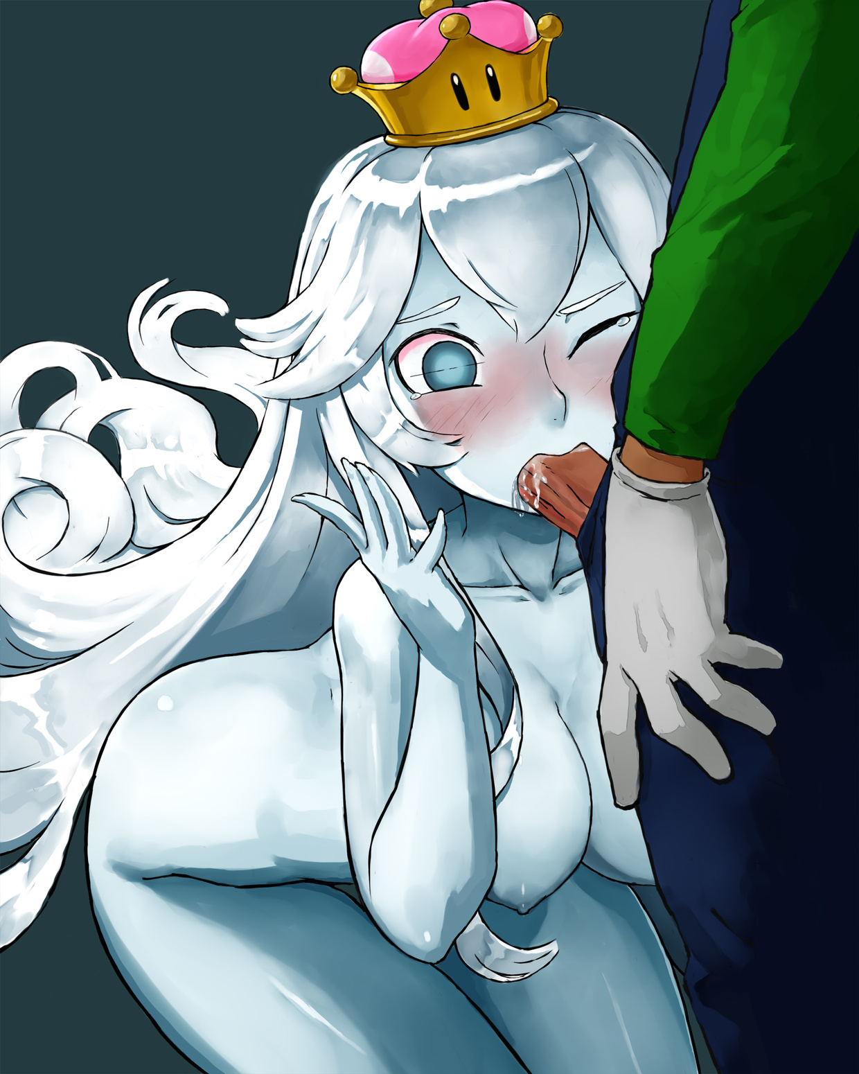 Boosette King_Boo Luigi New_Super_Mario_Bros._U_Deluxe Rule_63 Super_Crown Super_Mario_Bros. haraya