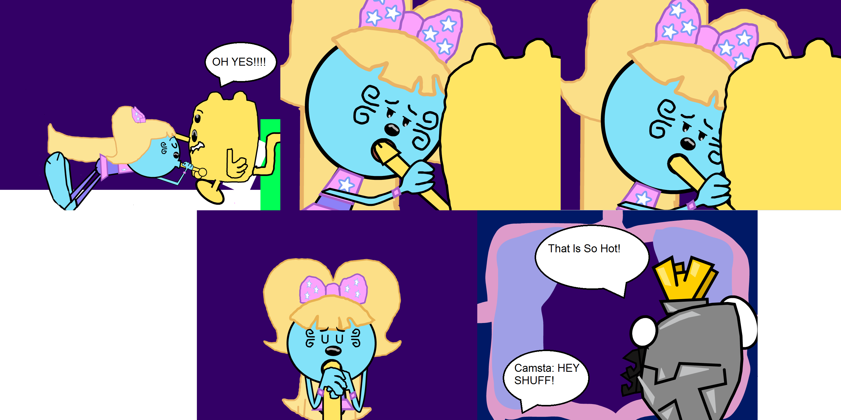 Post Comic Crossover Mixels Shine Shuff Wow Wow Wubbzy Wubb Girlz Wubbzy