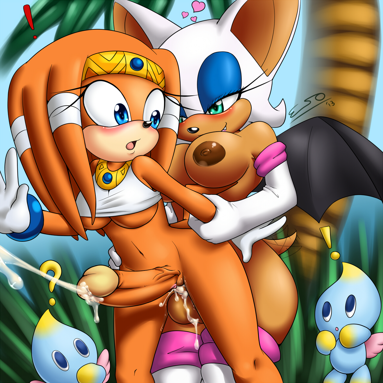 Post 1025383: Chao PherociousEso Rouge_the_Bat Sonic_Adventure  Sonic_the_Hedgehog_(series) Tikal_the_Echidna