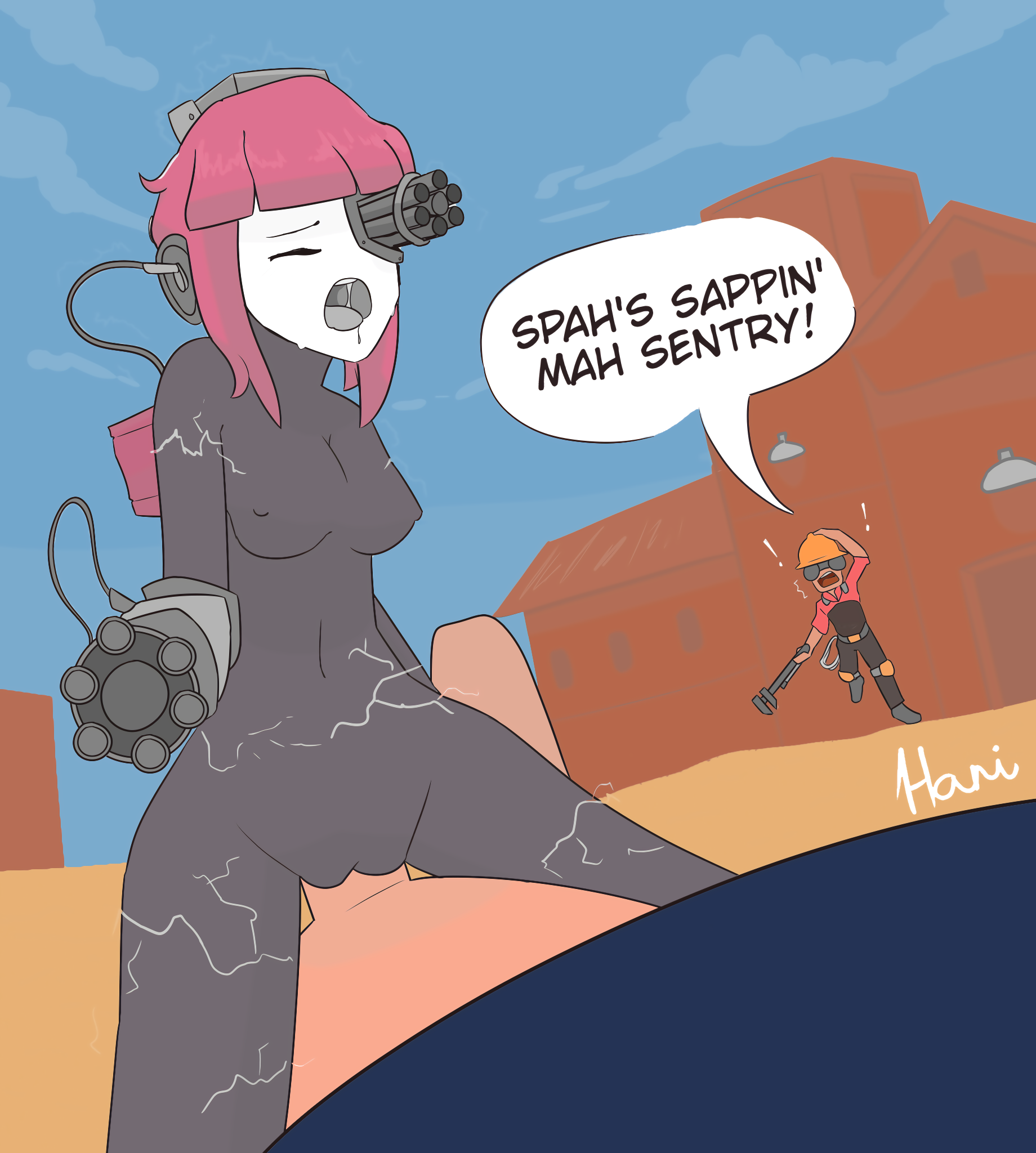 Sentry sappin mah spy