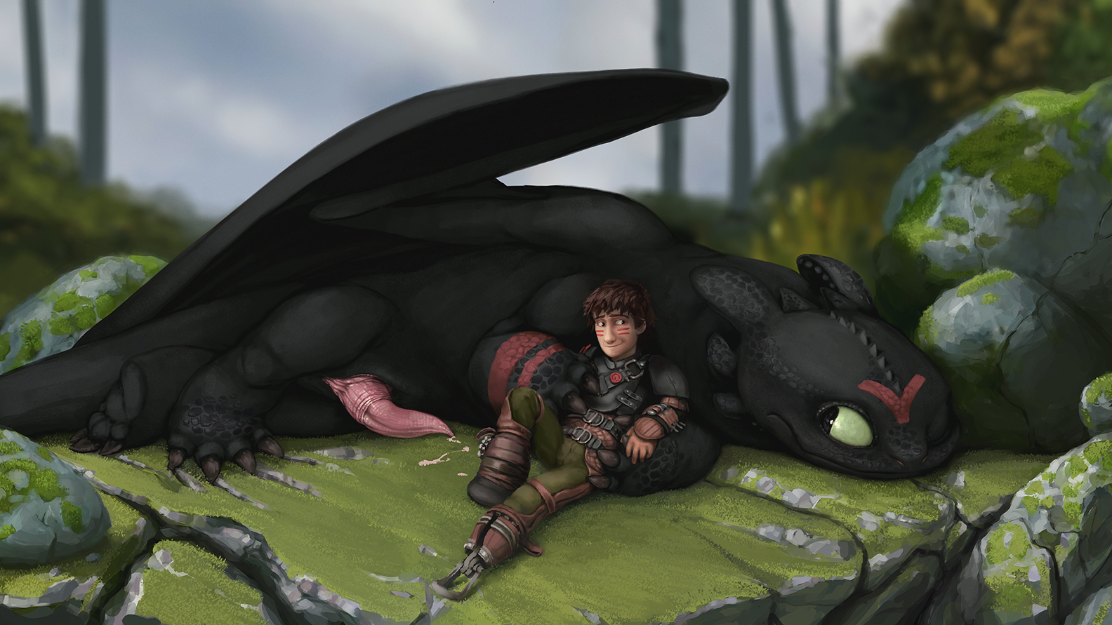 hiccup toothless