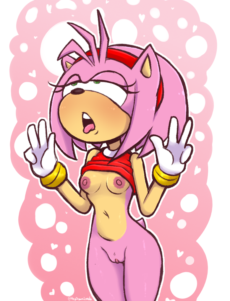 Amy_Rose HeyLoodsDraws Sonic_the_Hedgehog_(series)