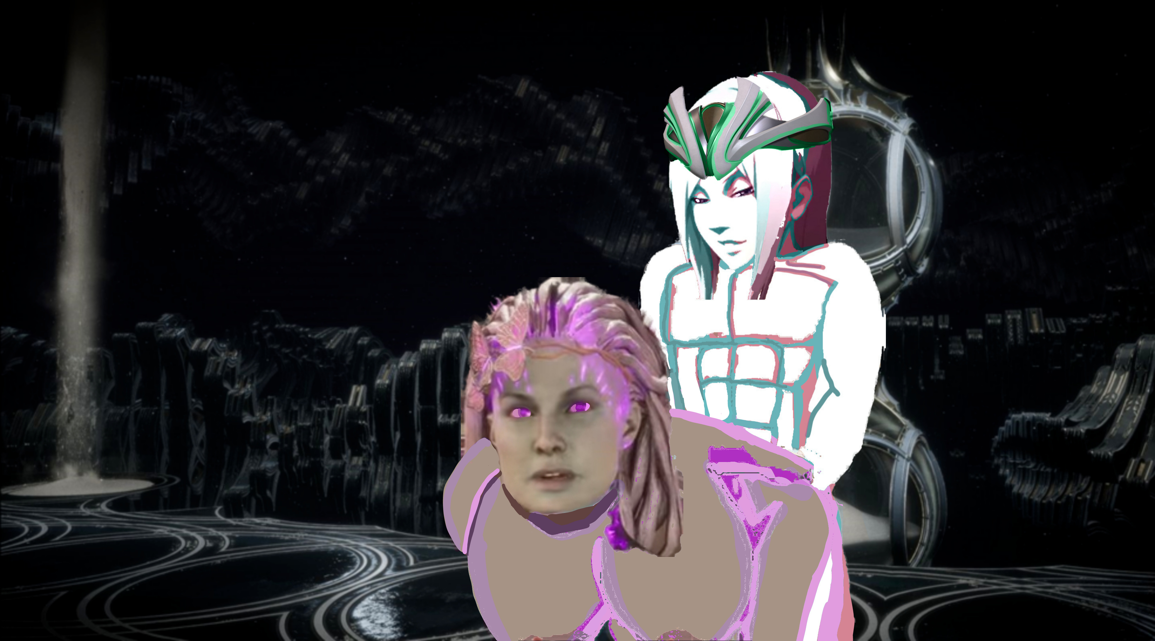 Post 4758663 1278keikaku Cetrion Crossover Edit Kingoffighters Mortalkombat Saiki 