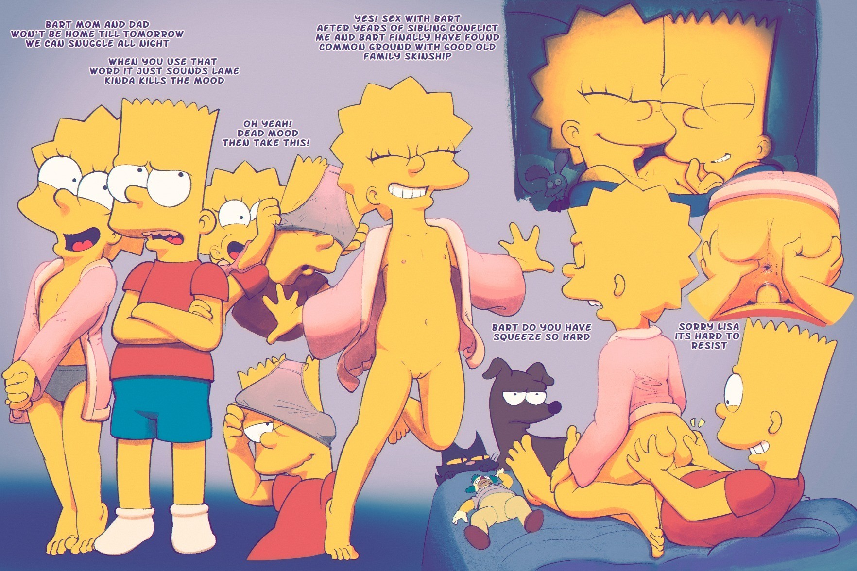 The simpsons bart and lisa porn