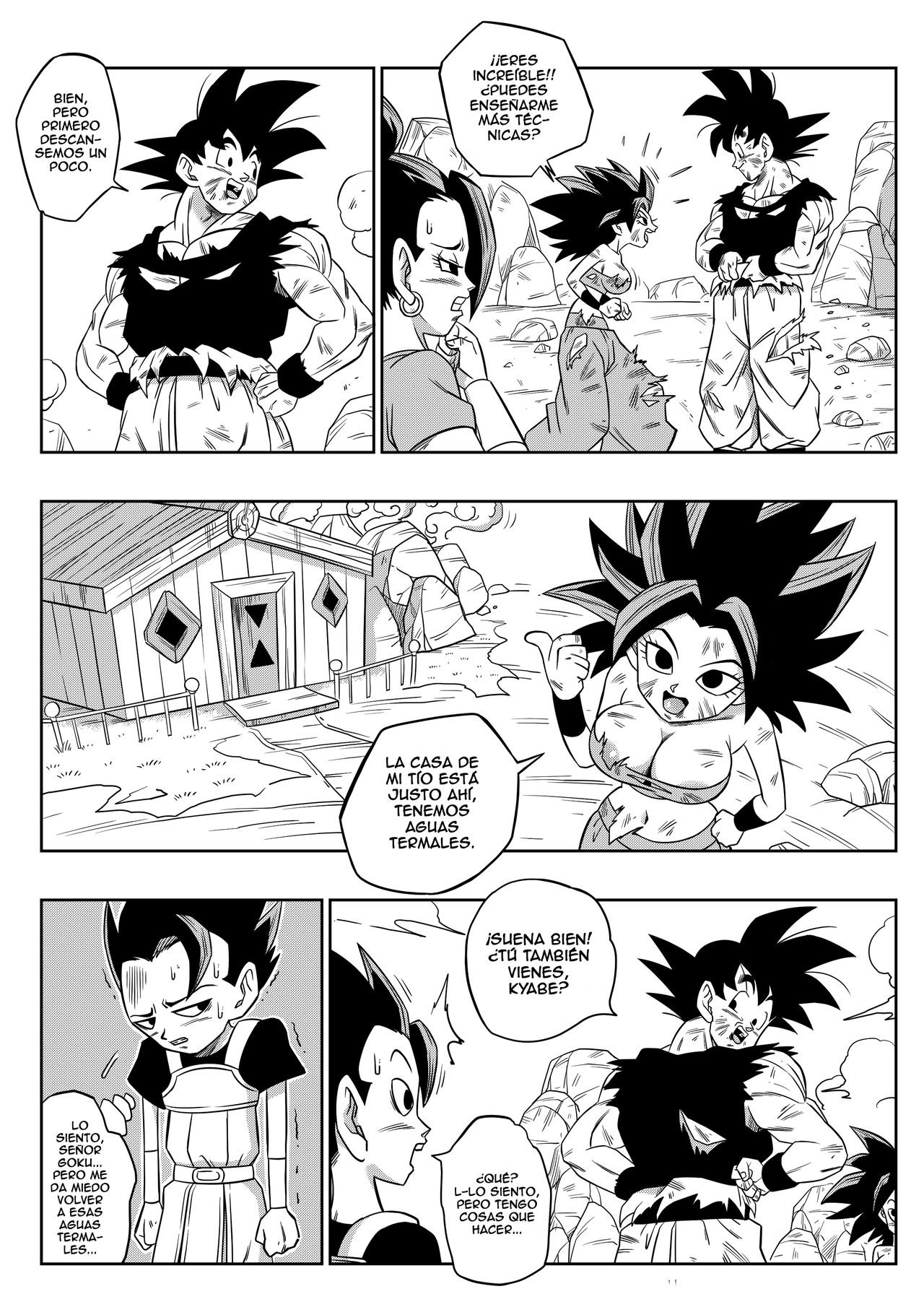 Post 4320552 Cabba Caulifla Comic Dragonballseries Kale Kefla Songoku Yamamotodoujin