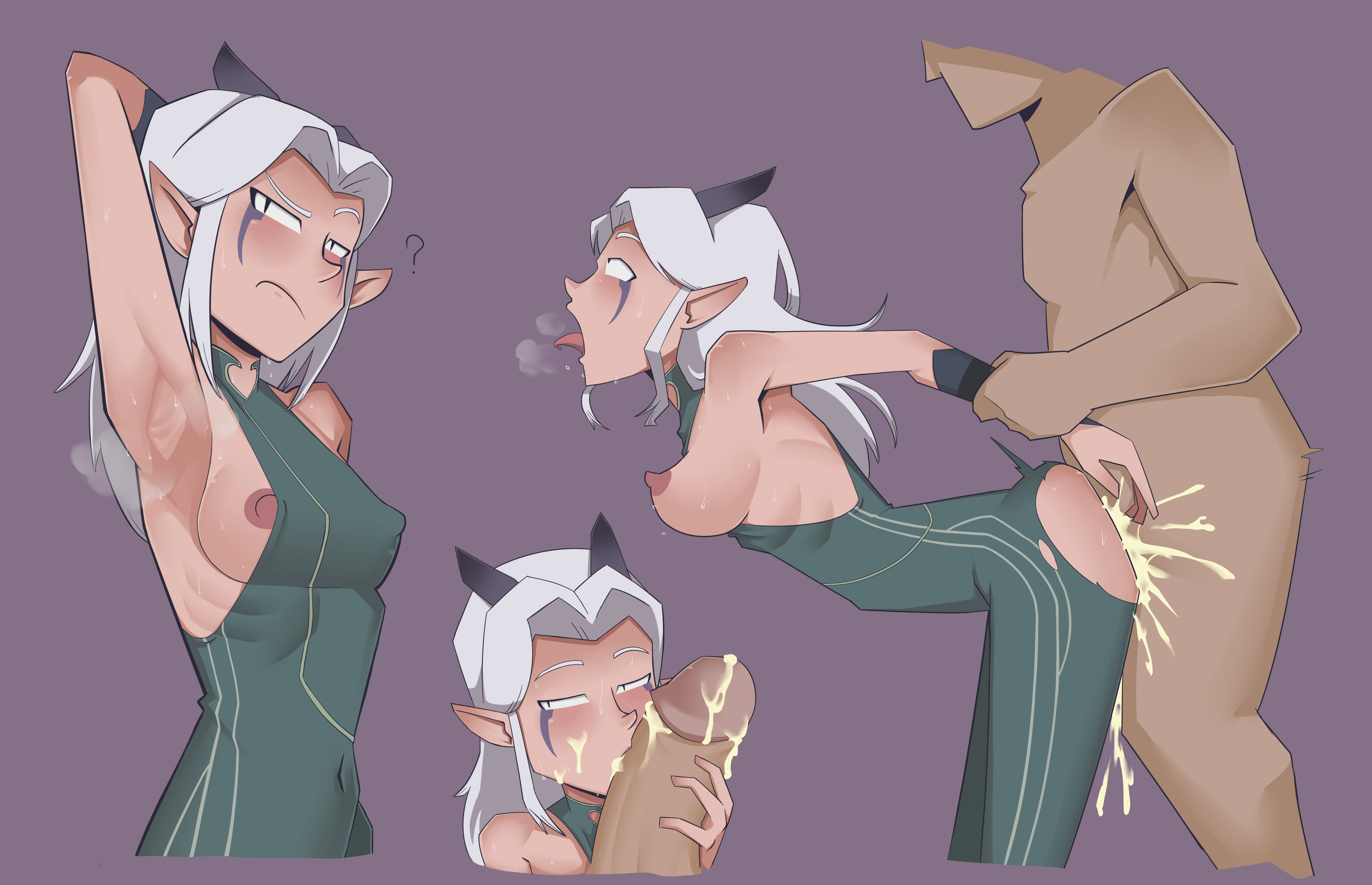 Dragon prince rayla rule 34