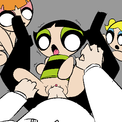 Azuriel87 Blossom Bubbles Buttercup Powerpuff_Girls Professor_Utonium What_A_Cartoon bloggerman