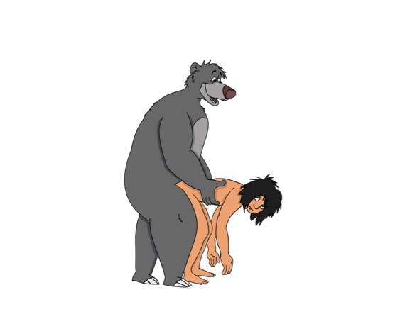 Post 2855288 Animated Baloo Mowgli Thejunglebook 