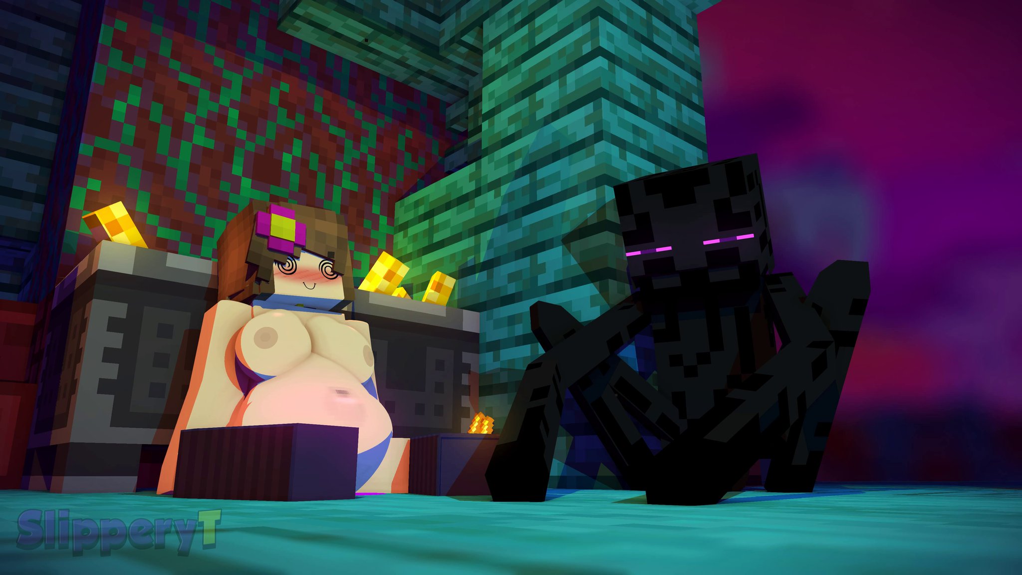 Post 4389594: Enderman Jenny_Belle Minecraft SlipperyT