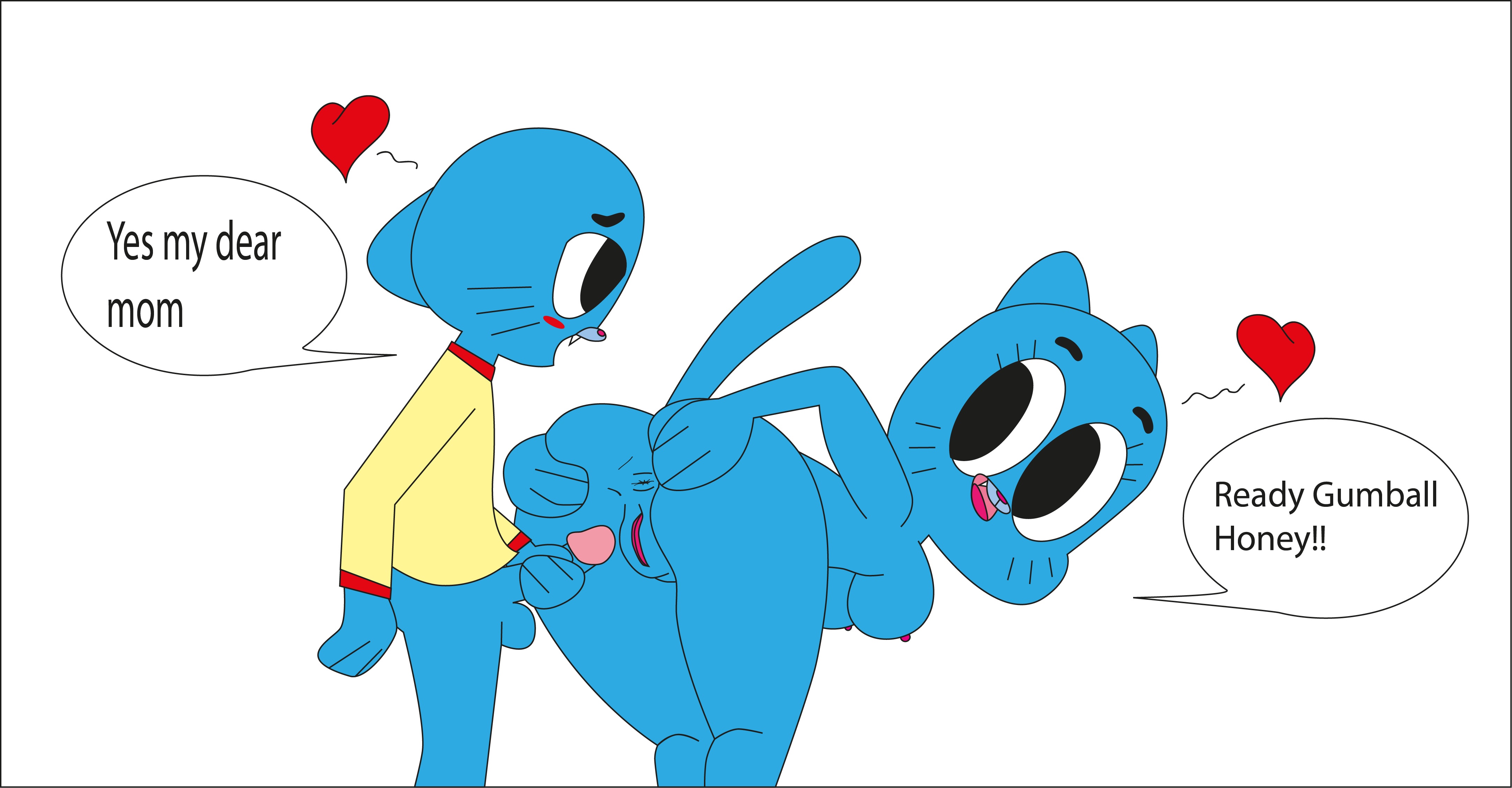 Gumball Watterson Porn - Post 1204985: Gumball_Watterson Isaacbandicoot Nicole_Watterson  The_Amazing_World_of_Gumball