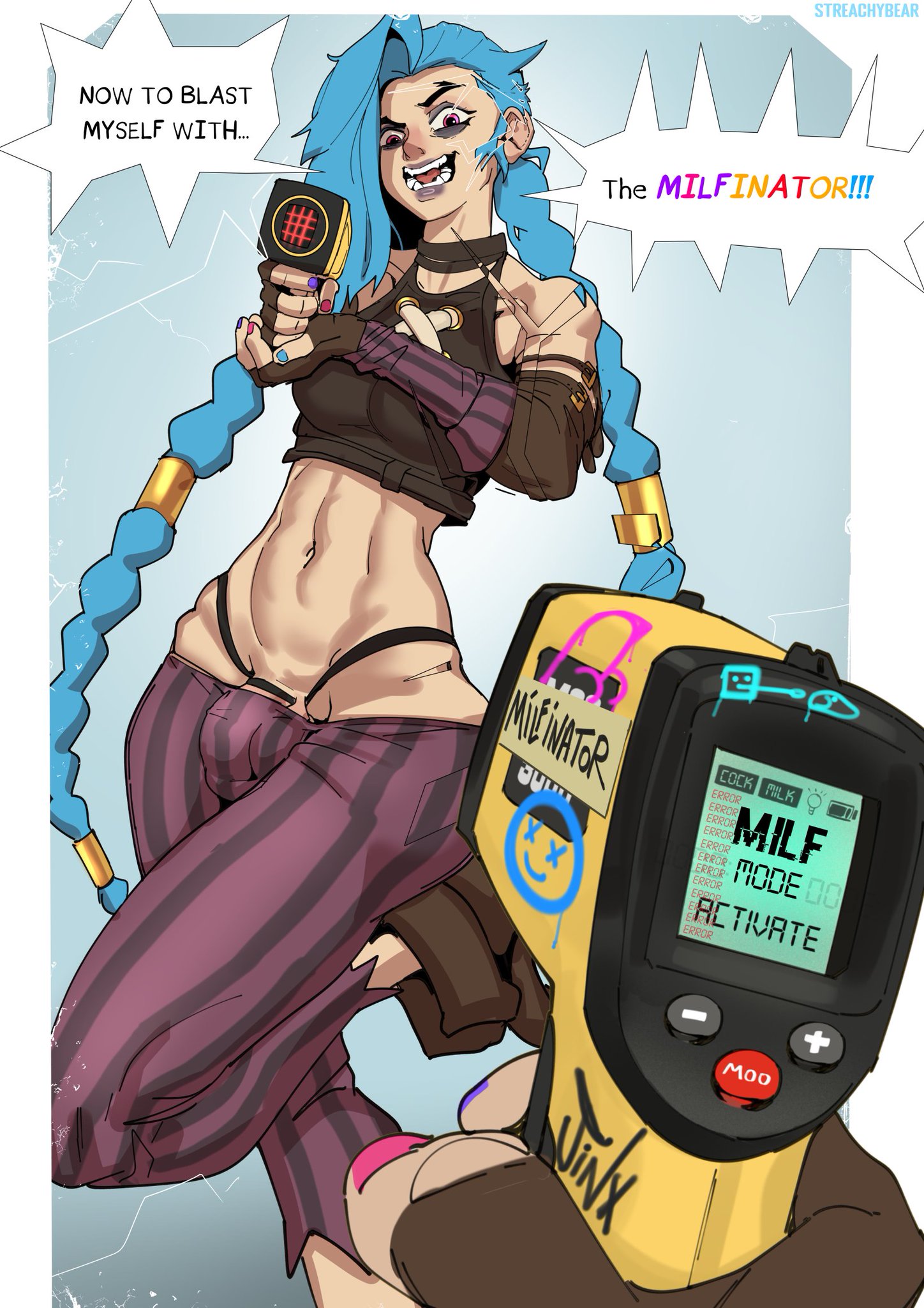 Post Arcane Comic Jinx The Loose Cannon League Of Legends Streachybear