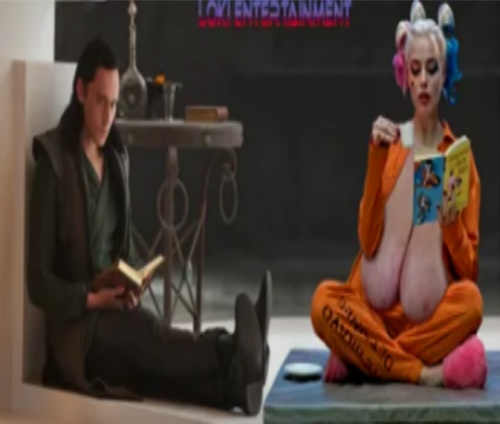 Post 5927767 Avengers Batmanseries Crossover Dc Dceu Fakes Harleyquinn Loki Margotrobbie