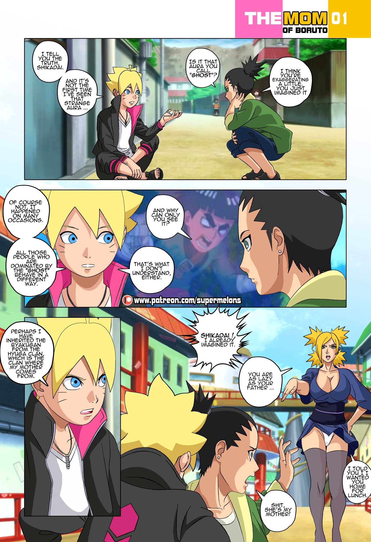 Post 4529308: Boruto:_Naruto_Next_Generations Boruto_Uzumaki comic Naruto  Shikadai_Nara Super_Melons Temari