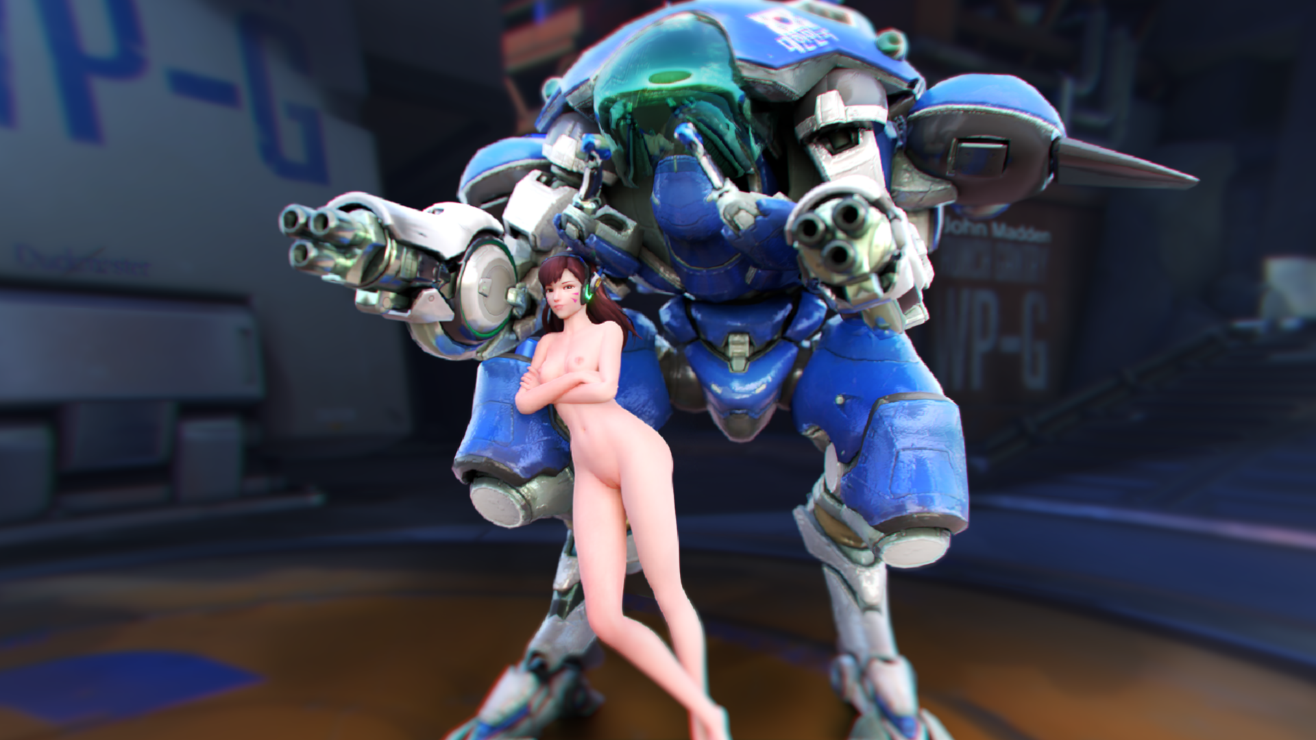 D.Va Overlook blender duckmaster