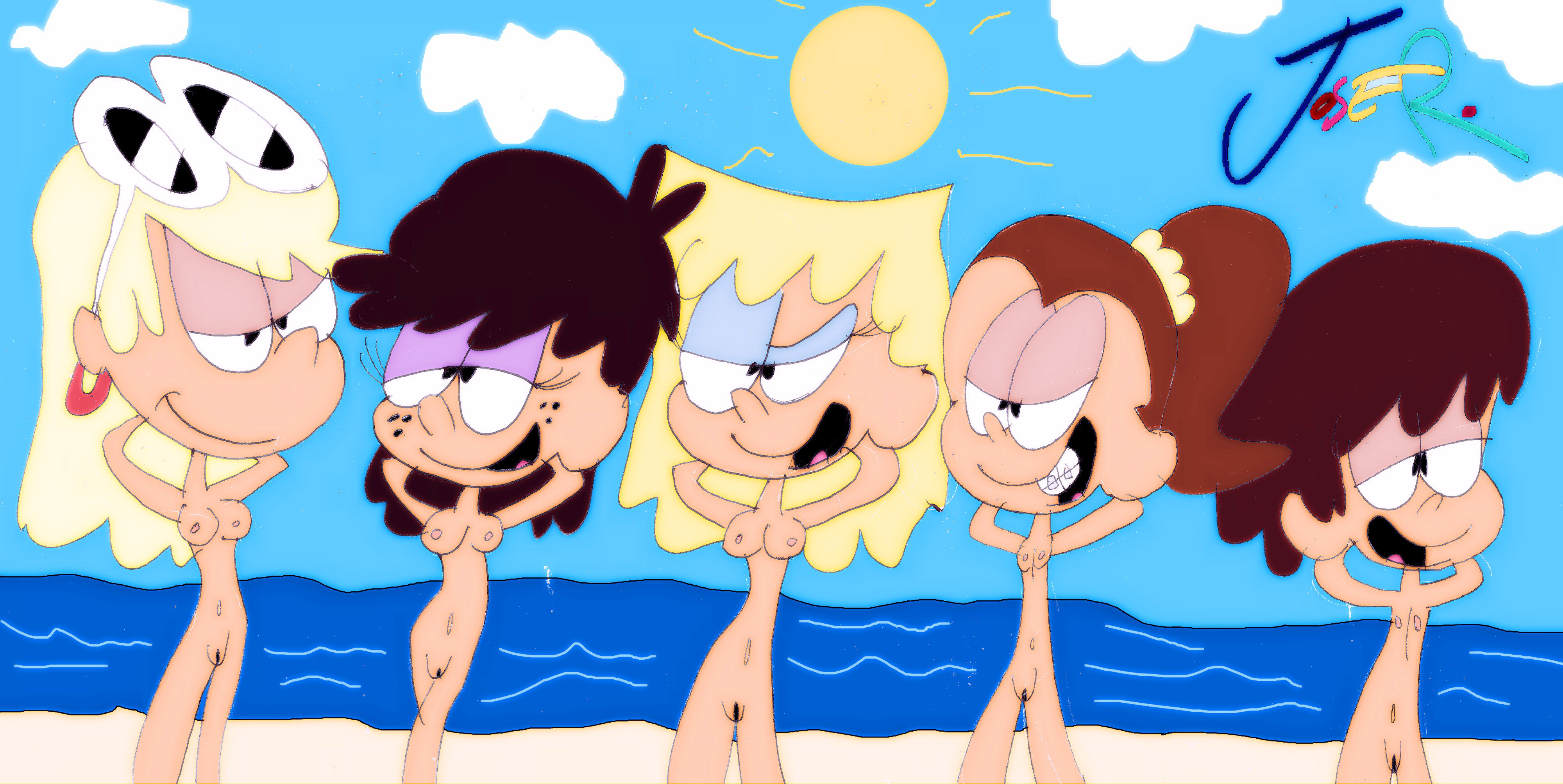 Post 4248979: Leni_Loud Lori_Loud Luan_Loud Luna_Loud Lynn_Loud  Mighty_DuMont The_Loud_House