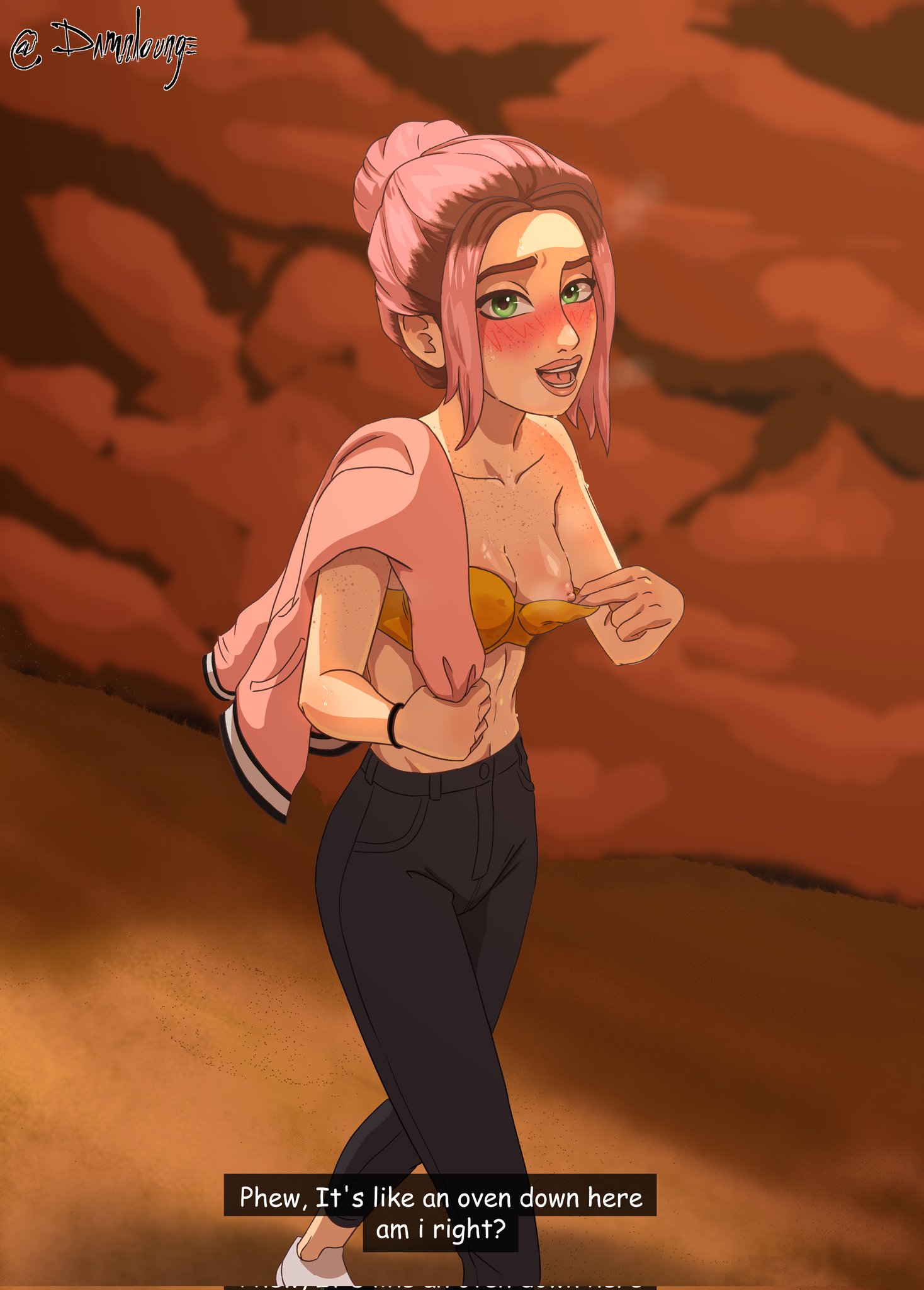 Brooklyn from camp cretaceous naked