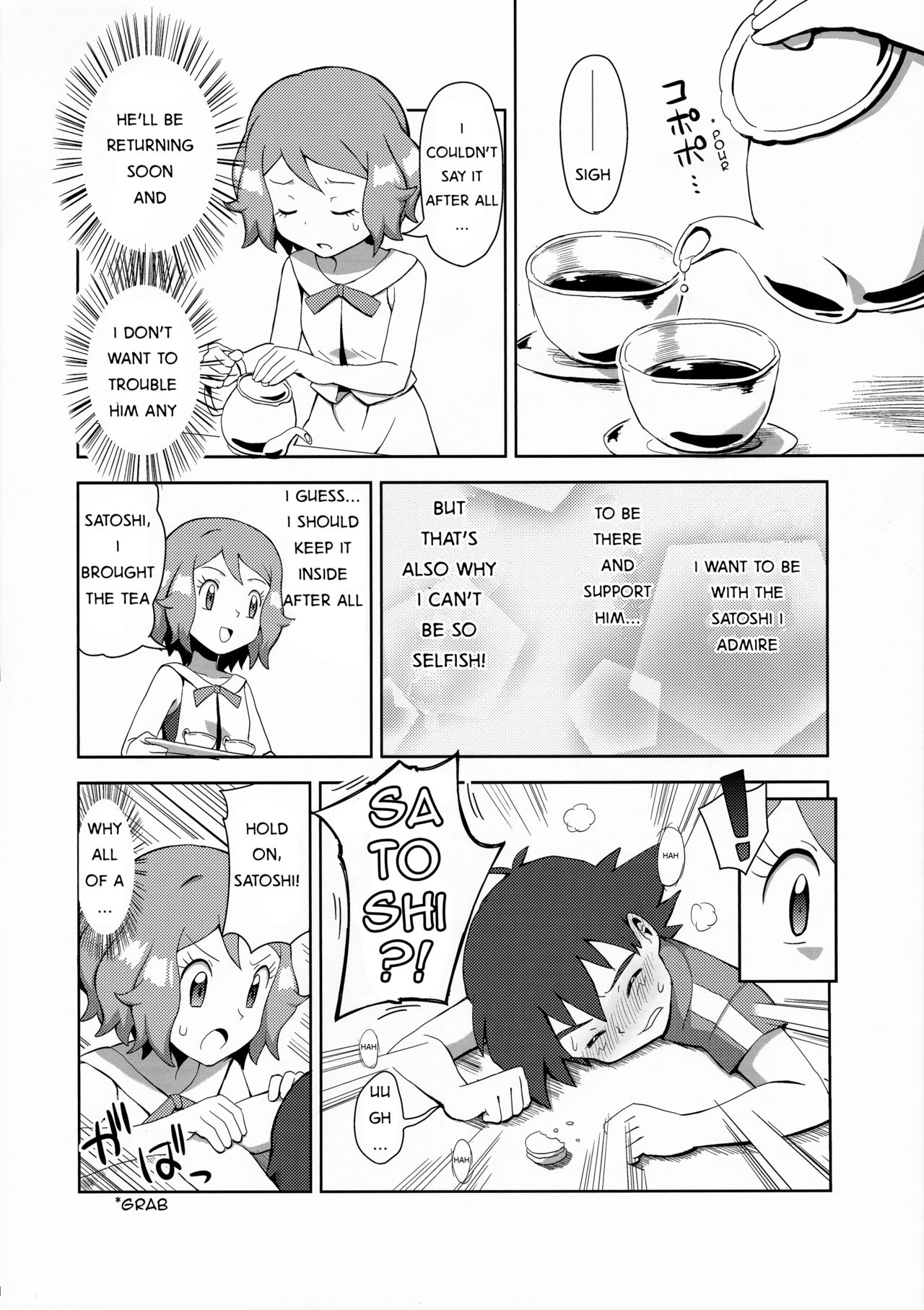 Post Ash Ketchum Comic Natsunagi Takaki Porkyman Serena