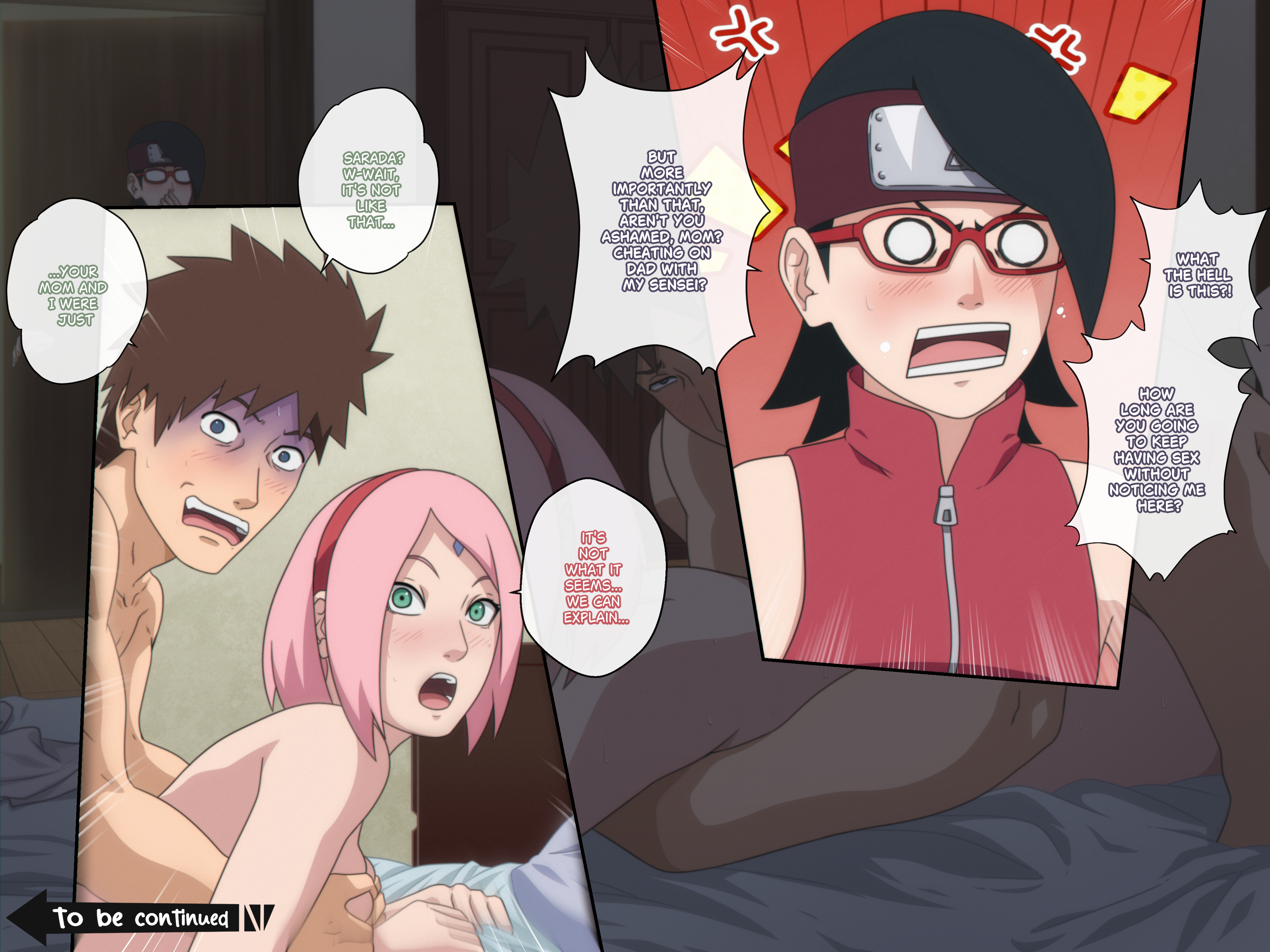 Boruto:_Naruto_Next_Generations Konohamaru_Sarutobi Mr.Chungus Naruto Sakura_Haruno Sarada_Uchiha