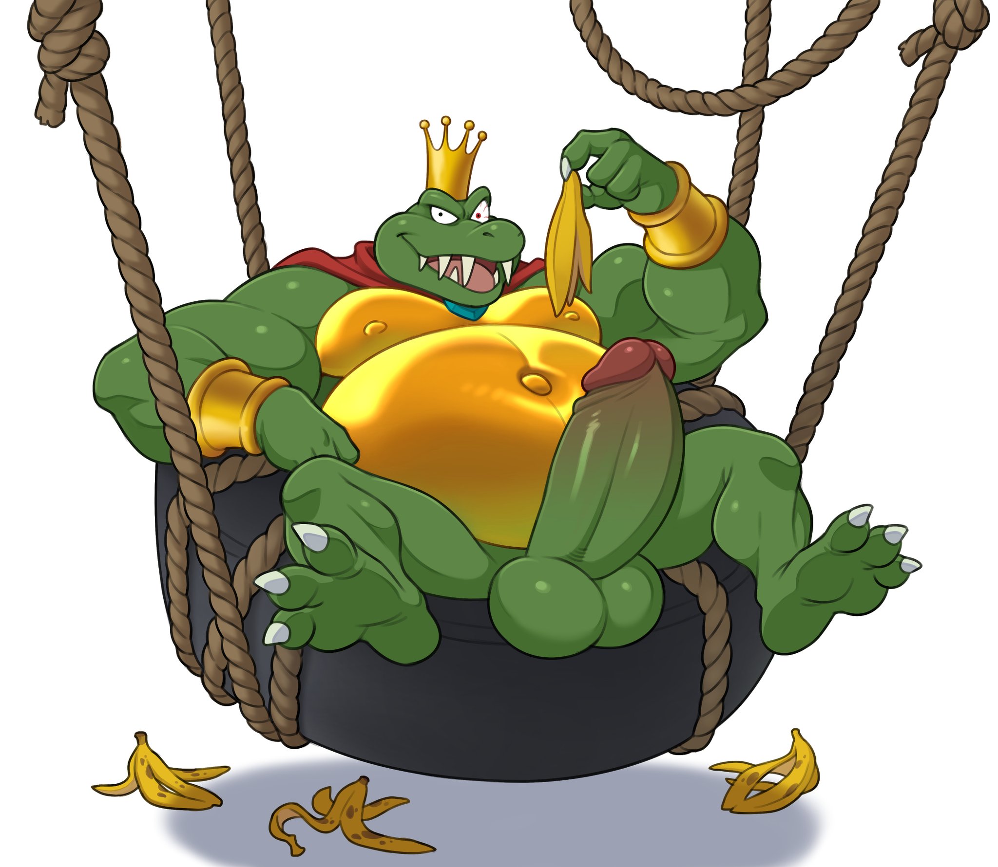 Donkey_Kong_(series) King_K._Rool Kremling toomanyboners