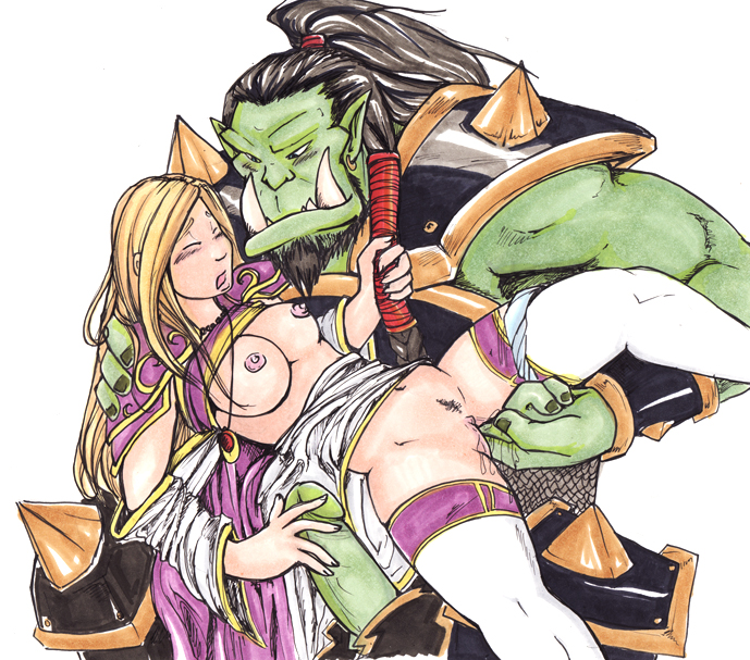 Jaina_Proudmoore Tailbone Thrall Warcraft_3 World_of_Warcraft human orc