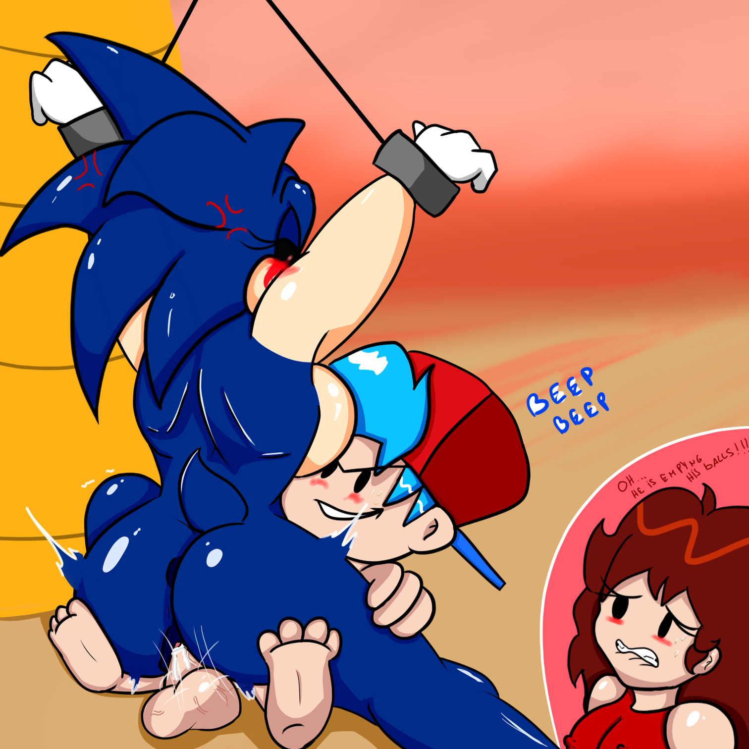 Post 4935559 Boyfriend Fridaynightfunkin Girlfriend Rule63 Sonicexe Sonicthehedgehog 6688