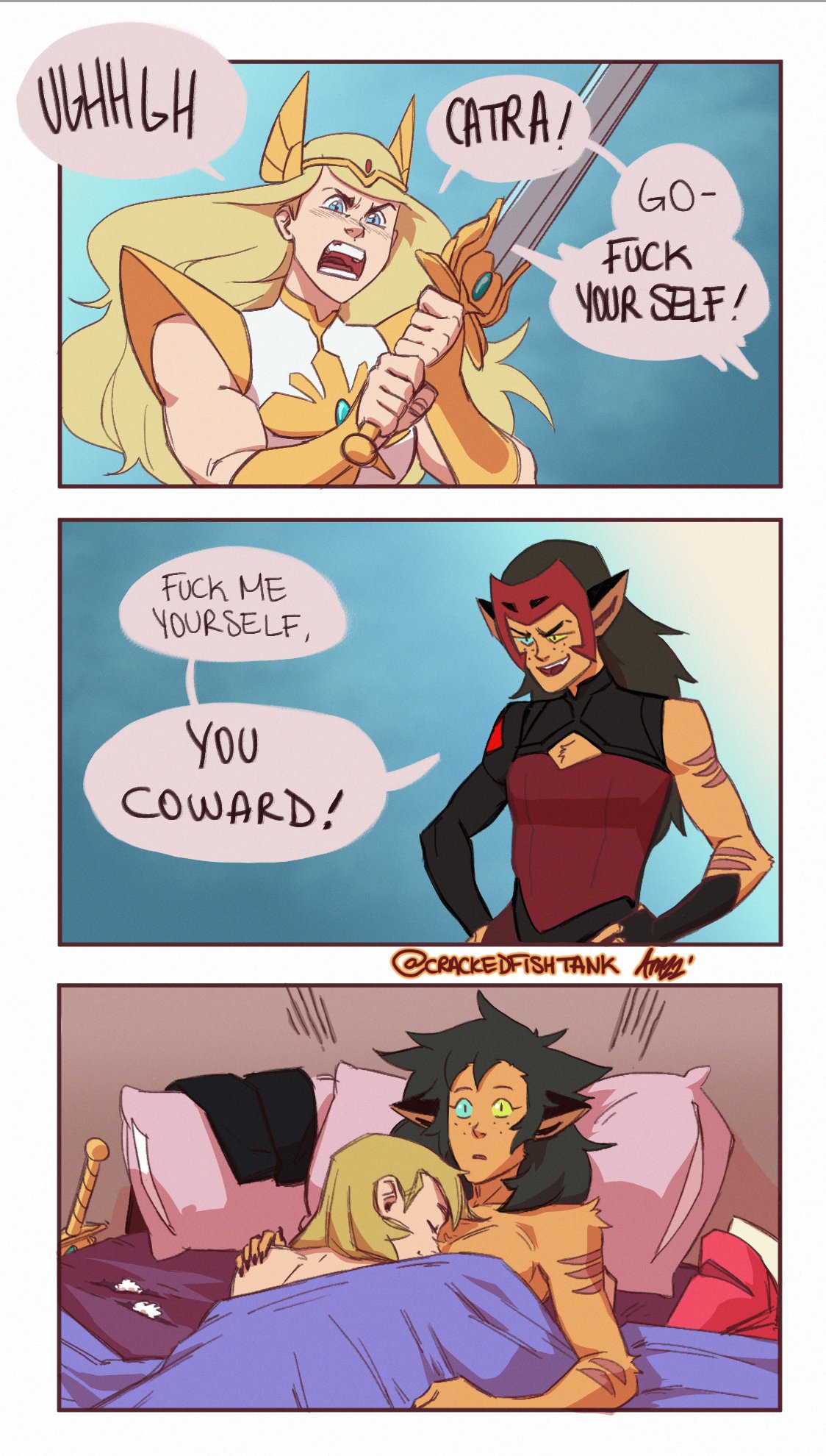 Post 5324820 Adora Catra Comic Mastersoftheuniverse She Raandtheprincessesofpower 7846