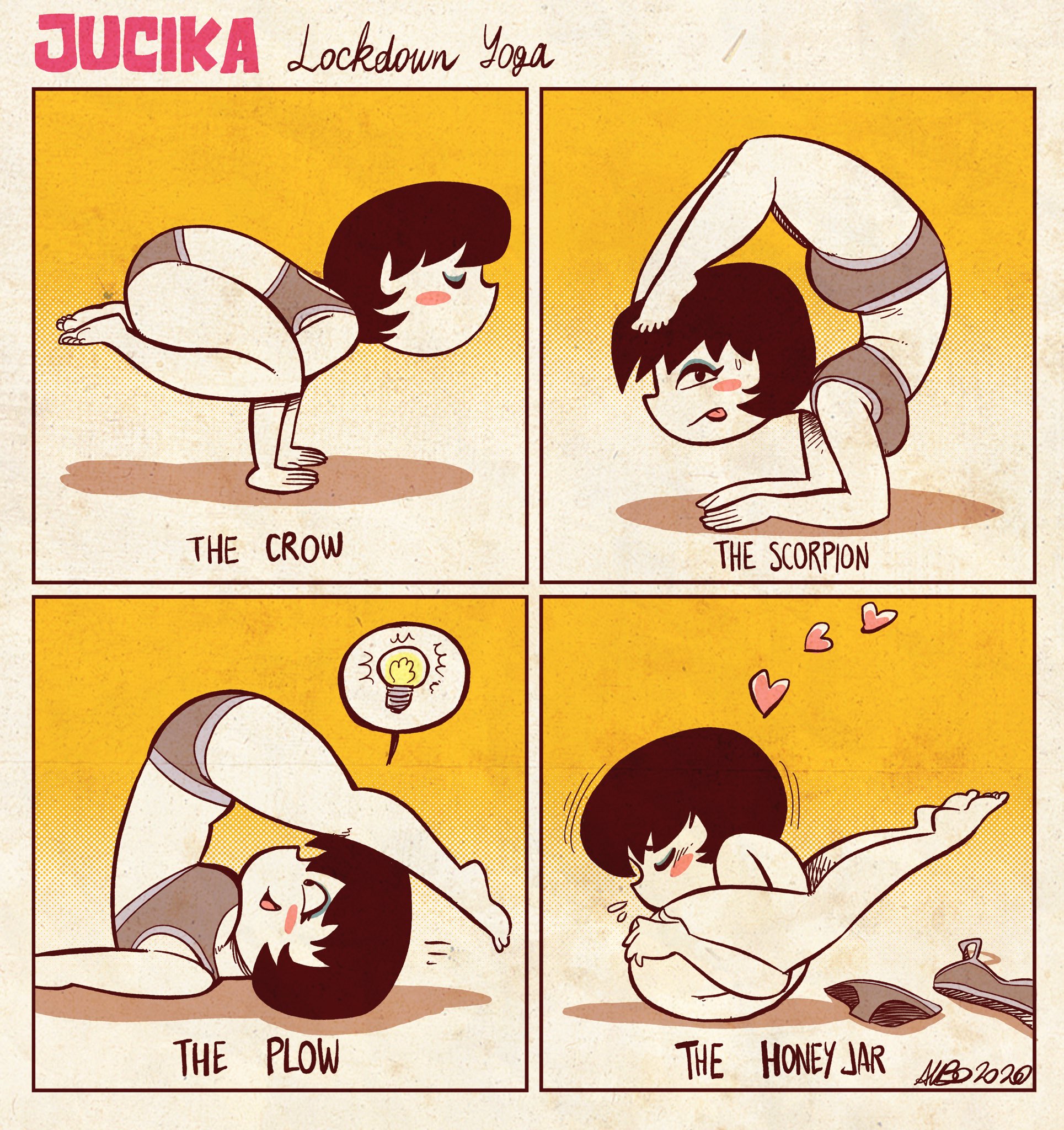 Post Albo Comic Jucika Jucika Character