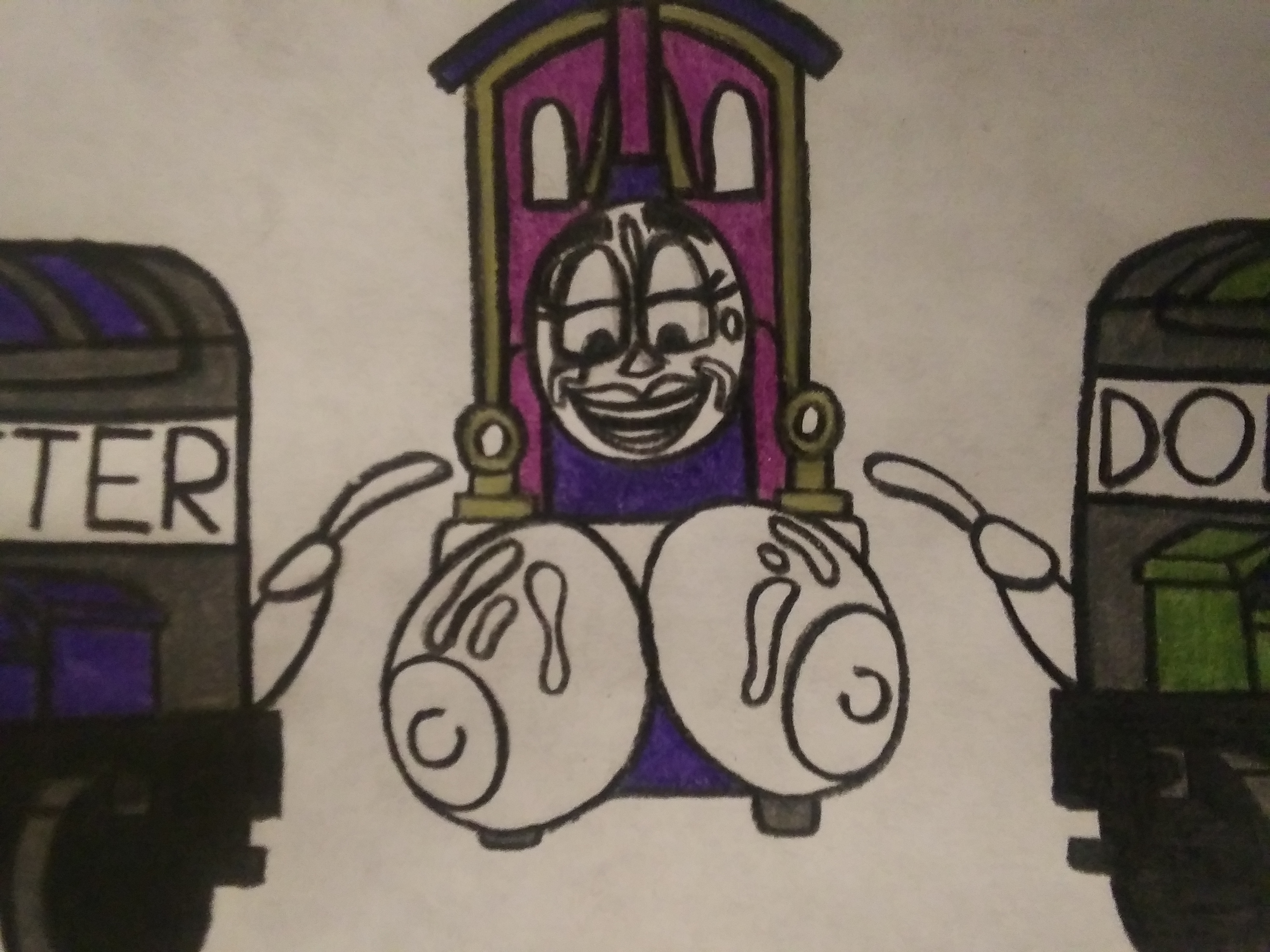 Splatter and dodge thomas and the magic railroad