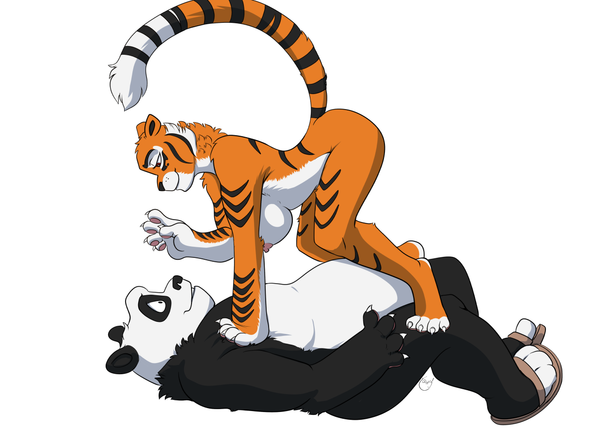 Kung_Fu_Panda Master_Tigress Po_Ping Yawg