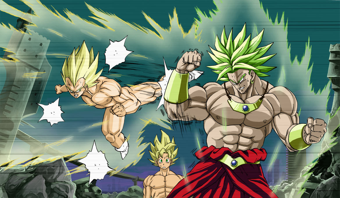 Post 300909: Broly Dragon_Ball_(series) Son_Goku Vegeta