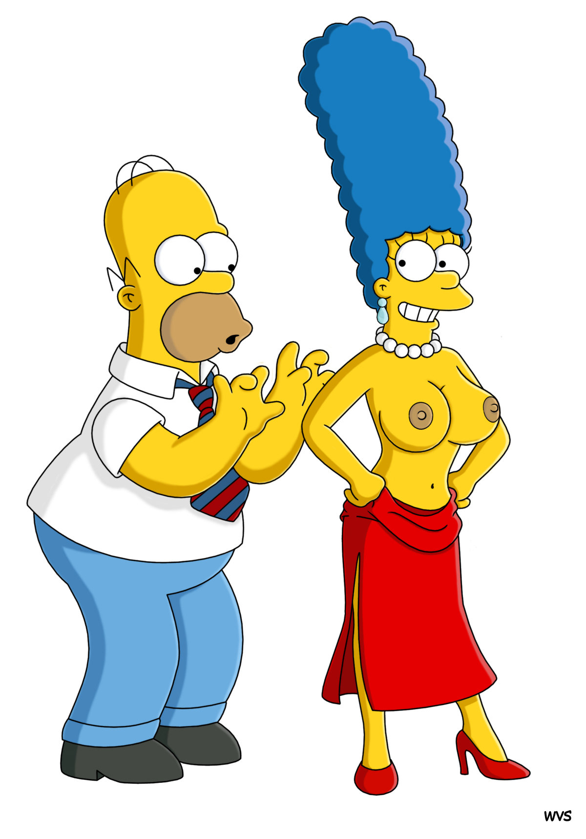 Homer_Simpson Marge_Simpson The_Simpsons WVS