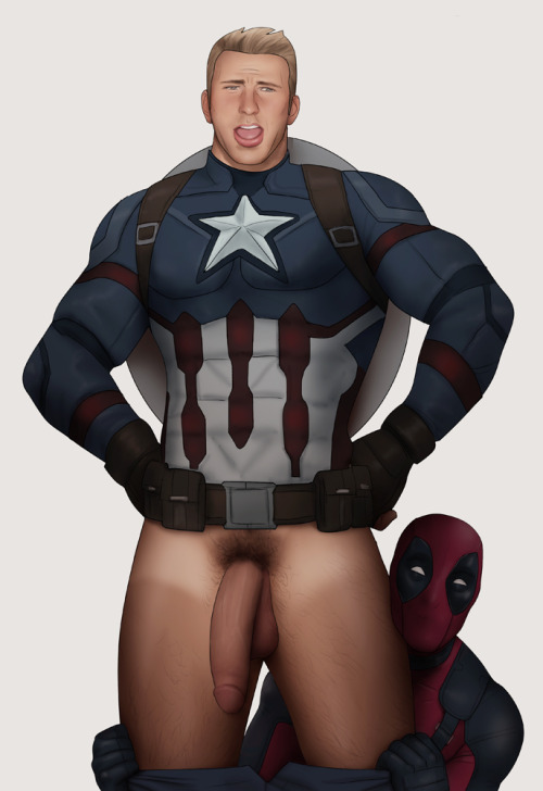 Deadpool Gay Porn Captain - Post 2871755: Captain_America Deadpool Drawnpr0n Marvel Steve_Rogers