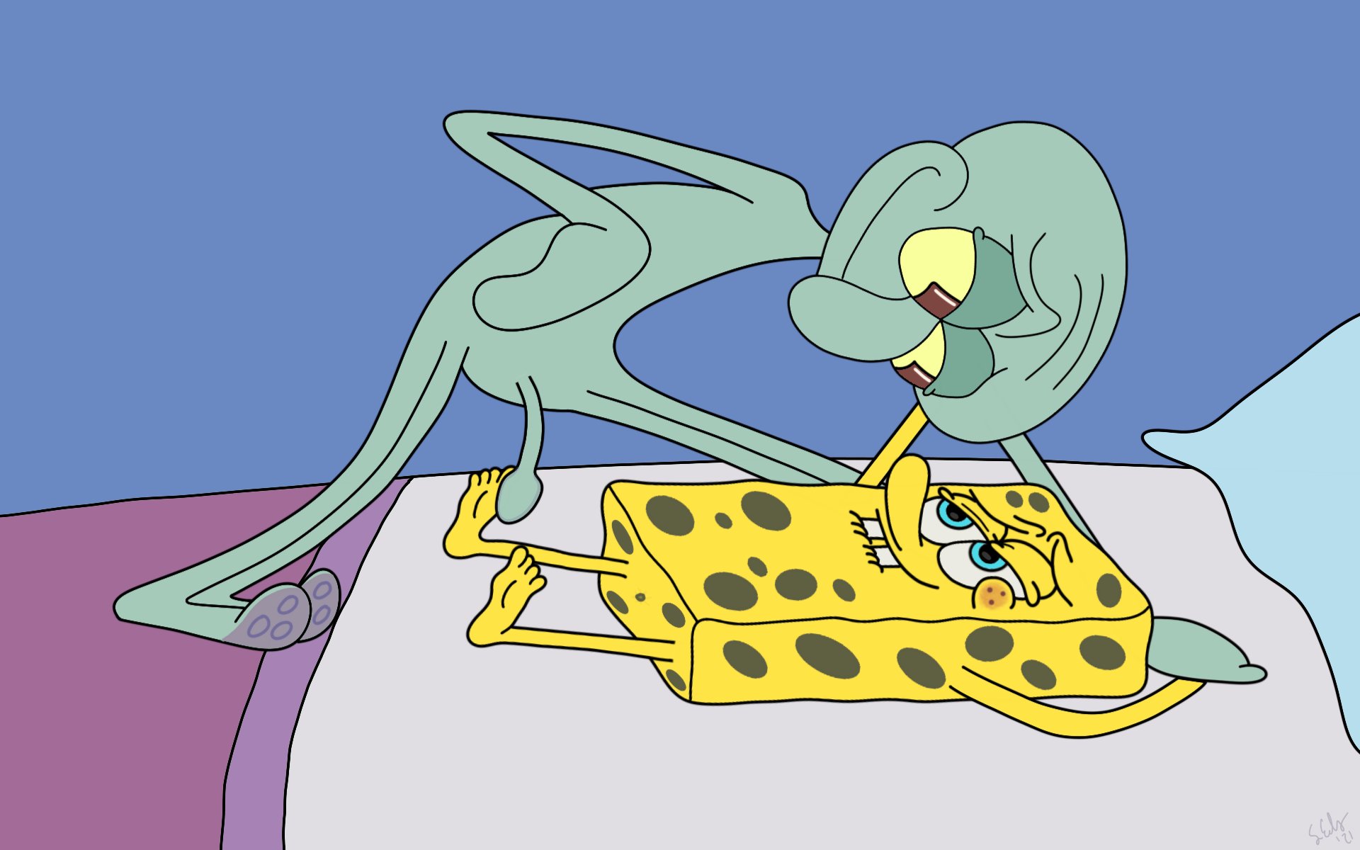 Post 4374626: sandersedge SpongeBob_SquarePants  SpongeBob_SquarePants_(series) Squidward_Tentacles