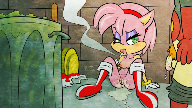 Amy_Rose Doctor_Eggman Qluvic Sonic_the_Hedgehog_(series)