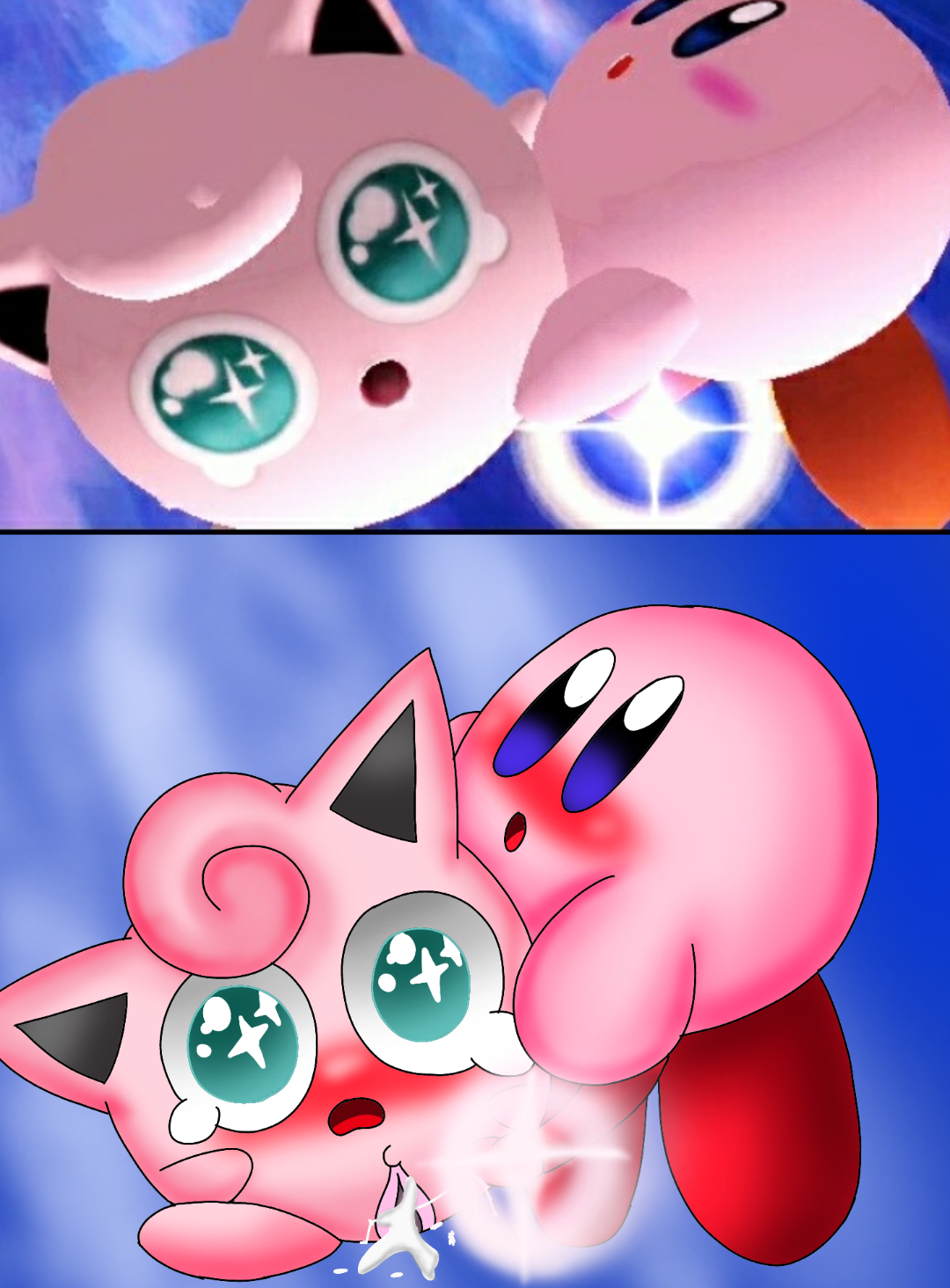 Kirby x jigglypuff
