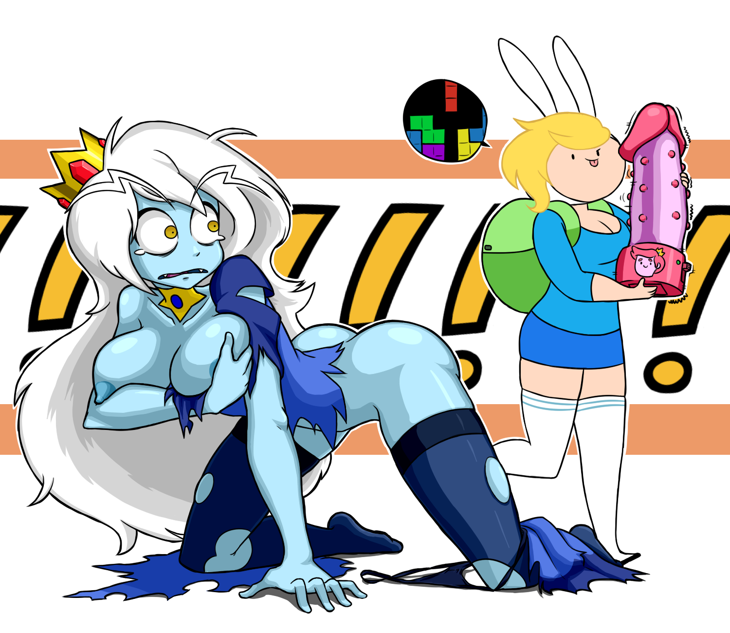 Adventure_Time Fionna_the_Human FlowersIMH Ice_Queen