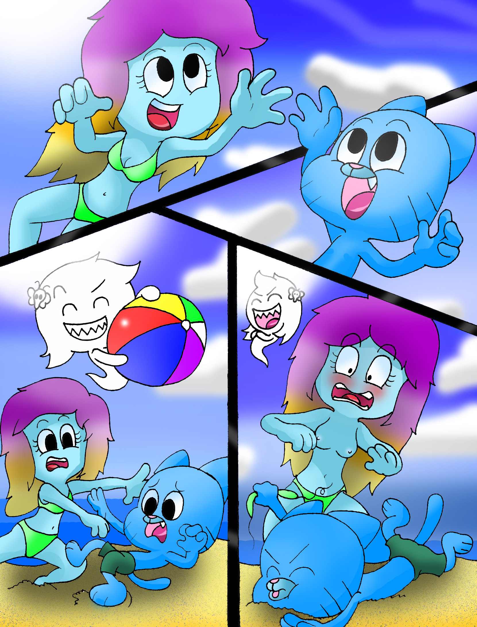 The amazing world of gumball carrie porn