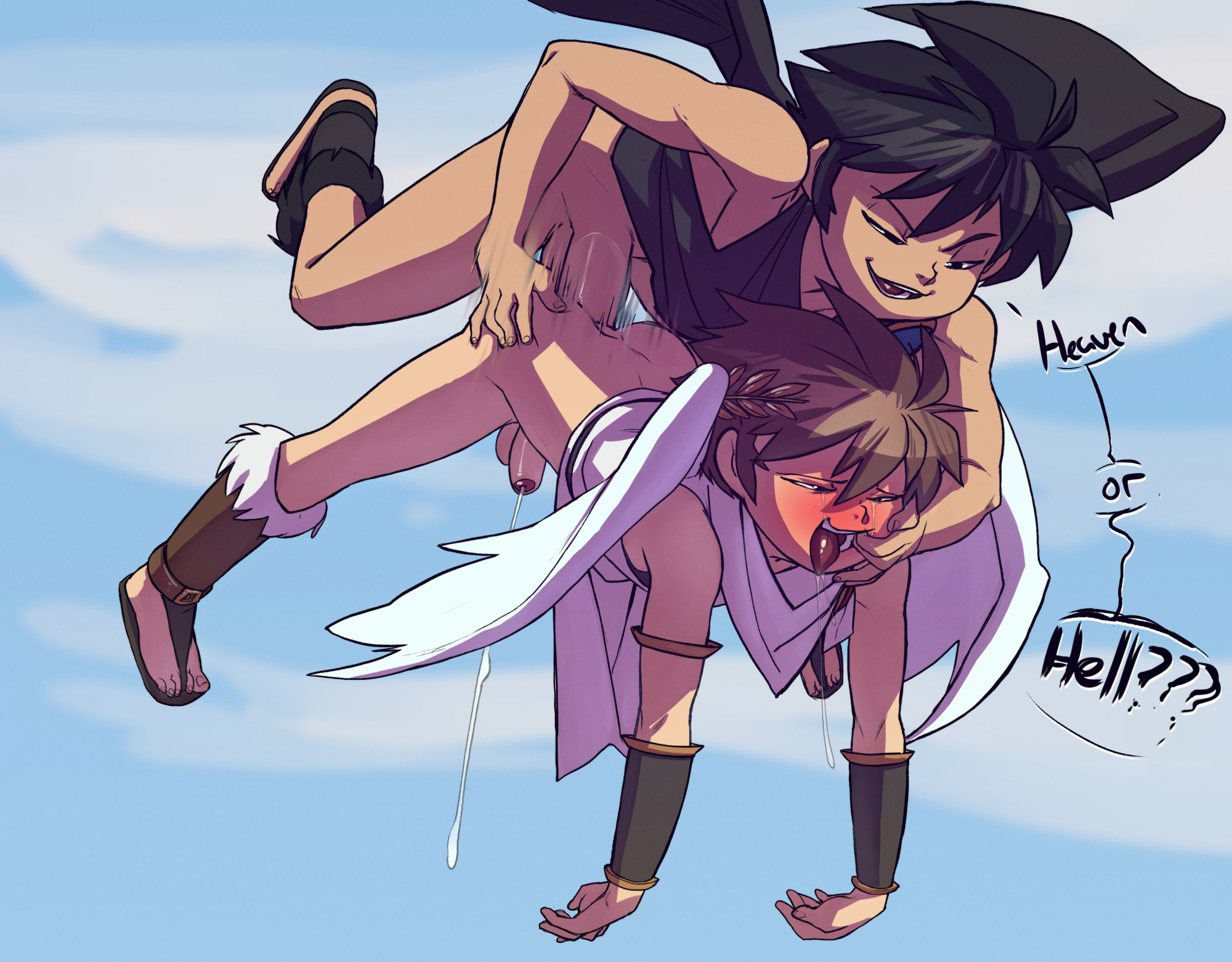 AnonAnim Dark_Pit Kid_Icarus Pit